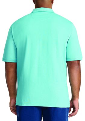 Nautica Men's Short Sleeve Color Block Performance Pique Polo Shirt, Bright  Cobalt, Small : : Clothing, Shoes & Accessories