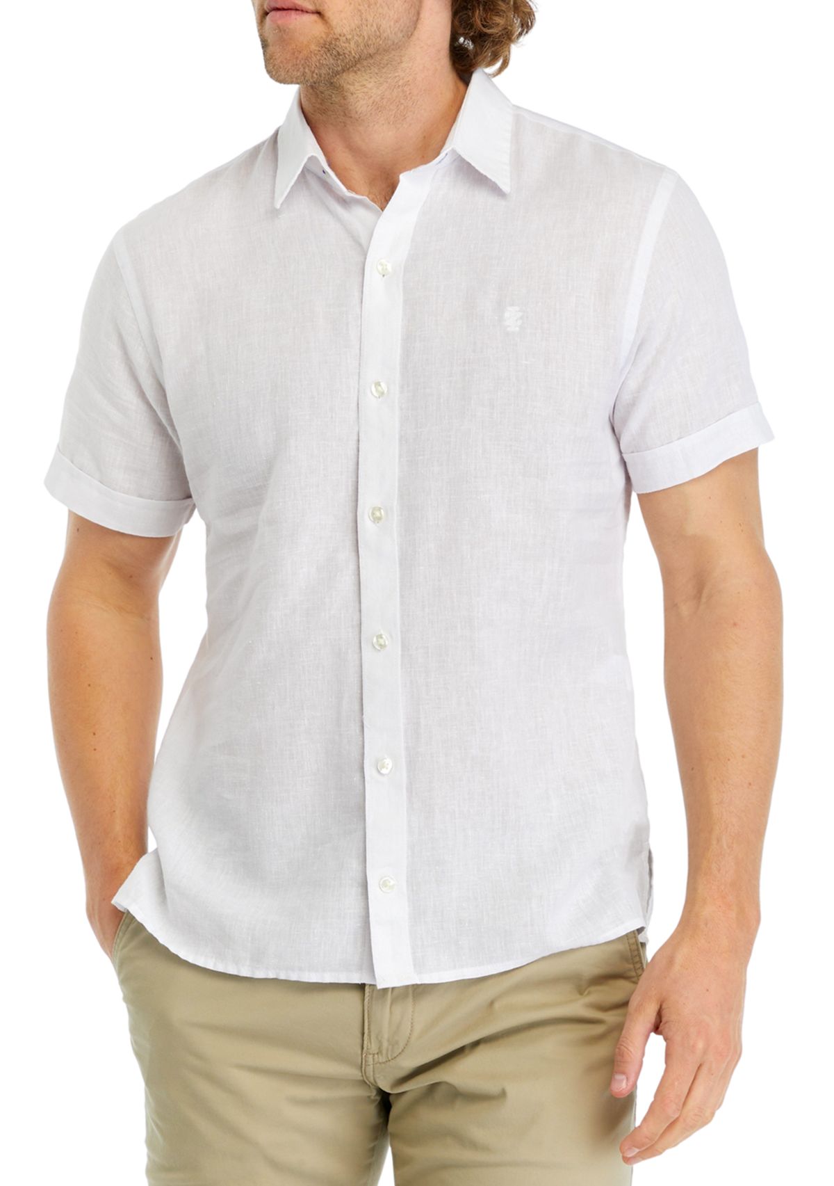 Solid Linen Shirt 