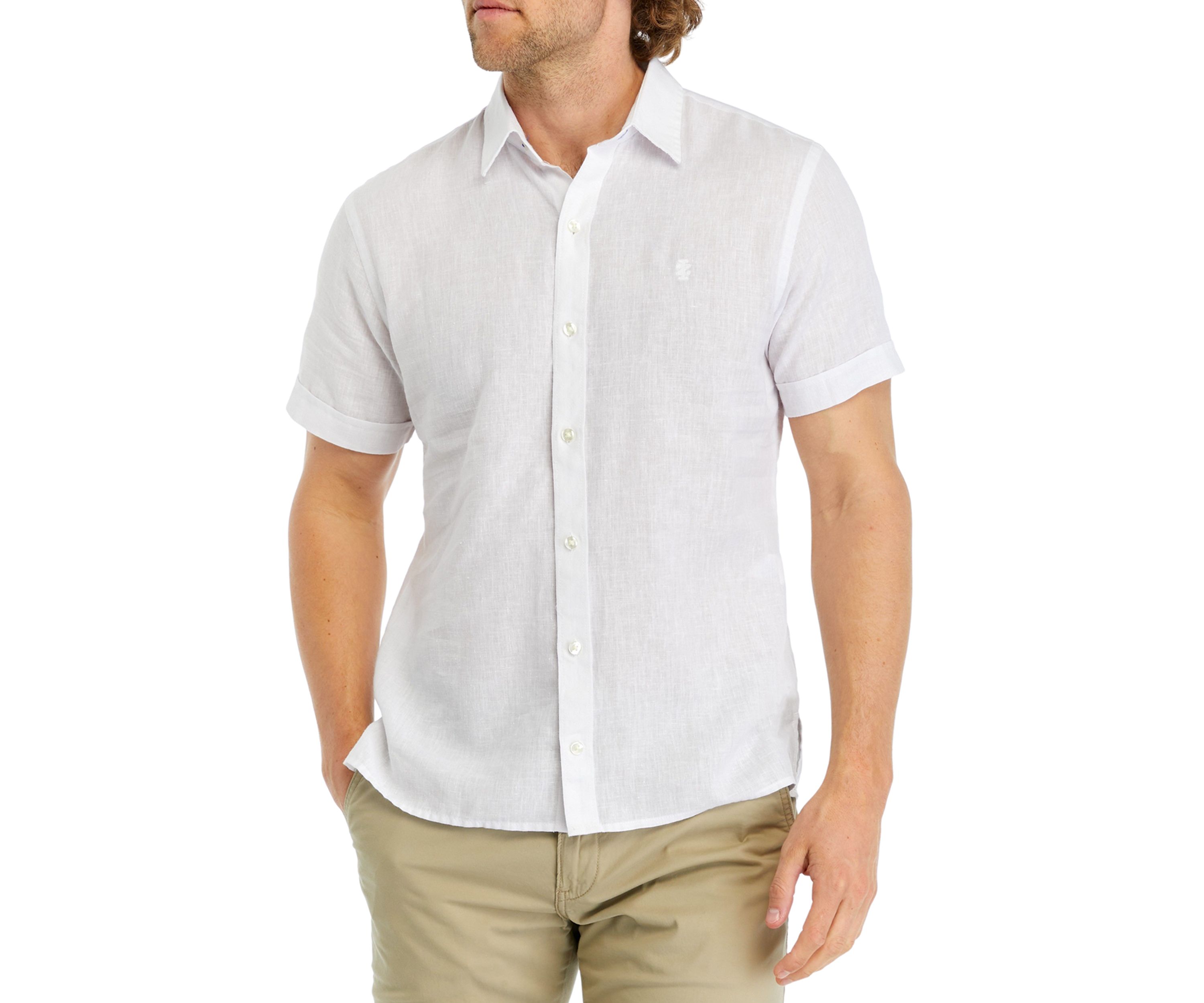 Solid Linen Shirt 