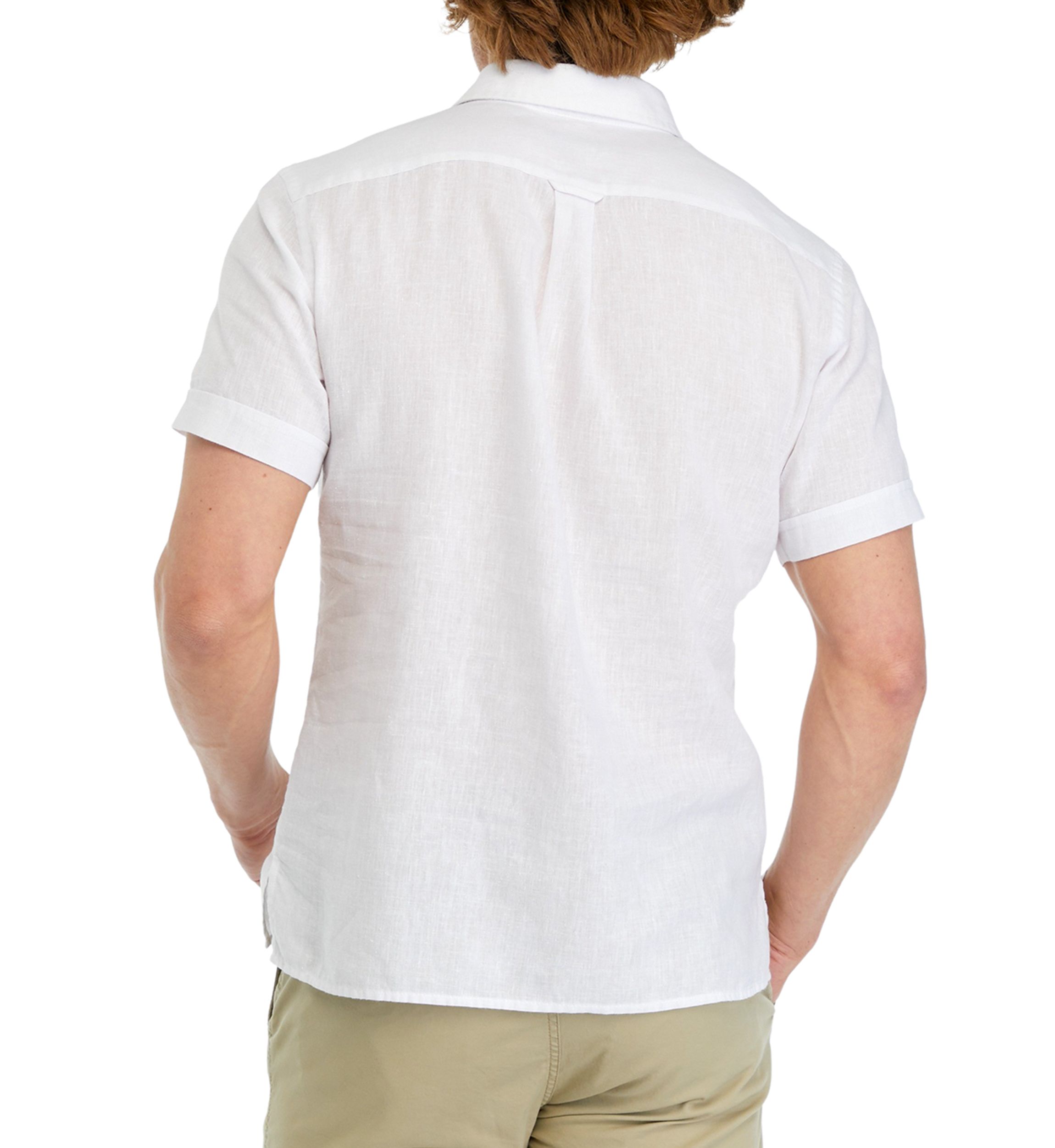Solid Linen Shirt 