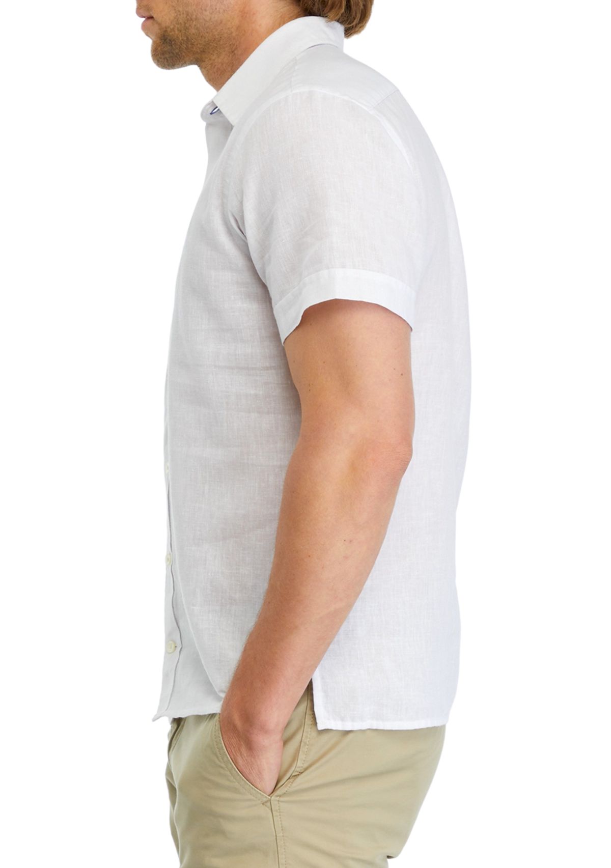 Solid Linen Shirt 