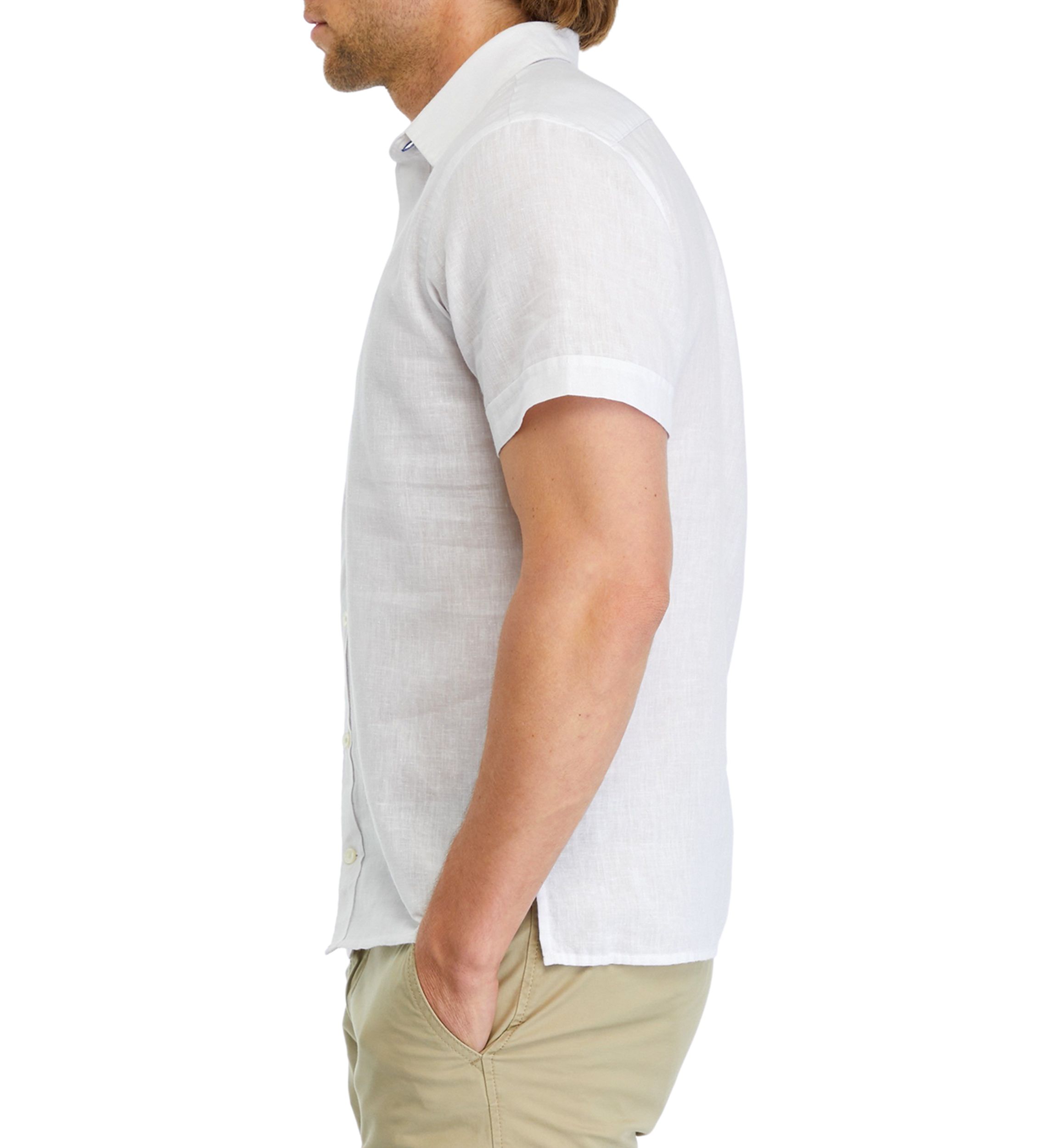 Solid Linen Shirt 