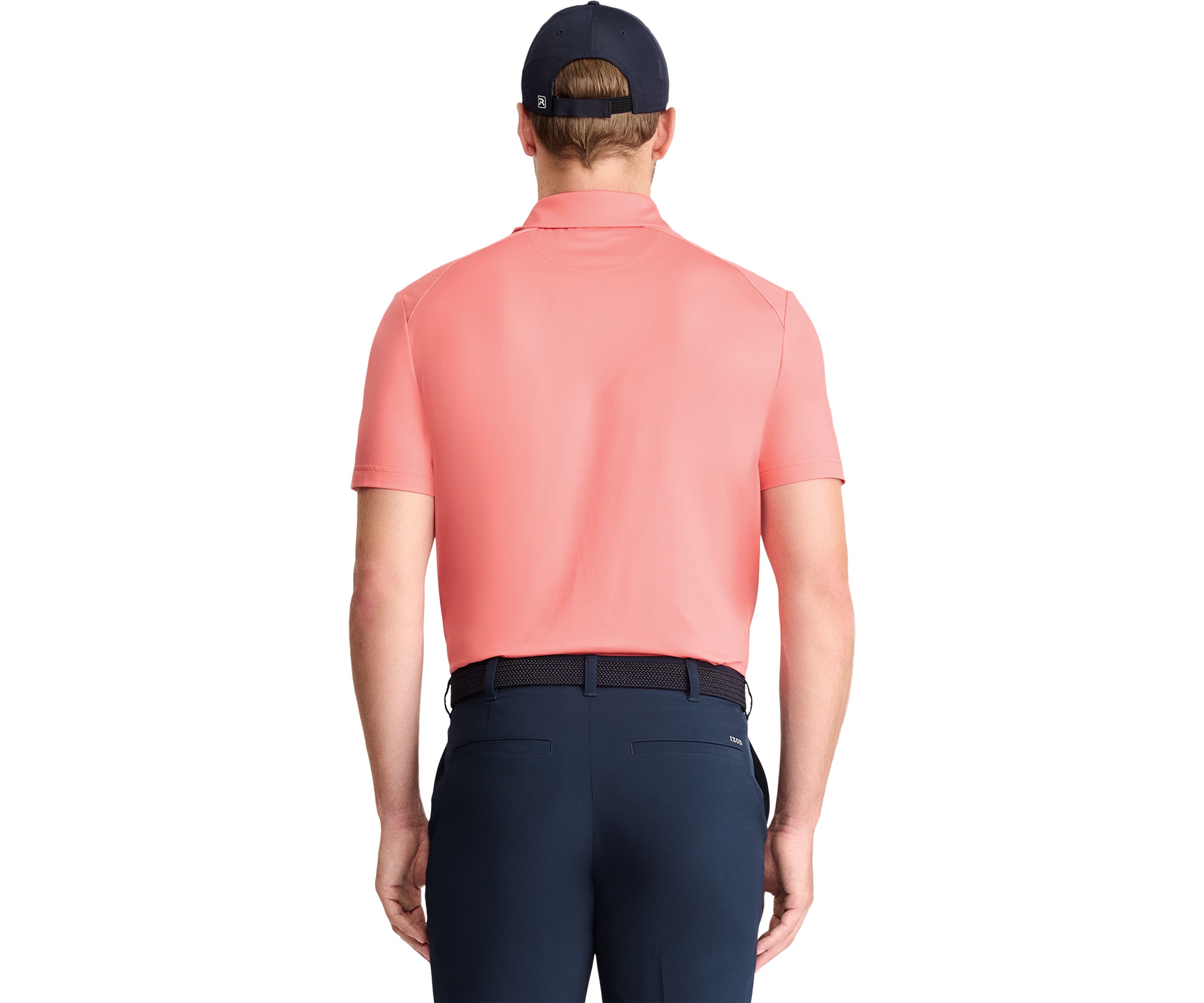 Swingflex Elite Short Sleeve Clubhouse Striped Polo Shirt