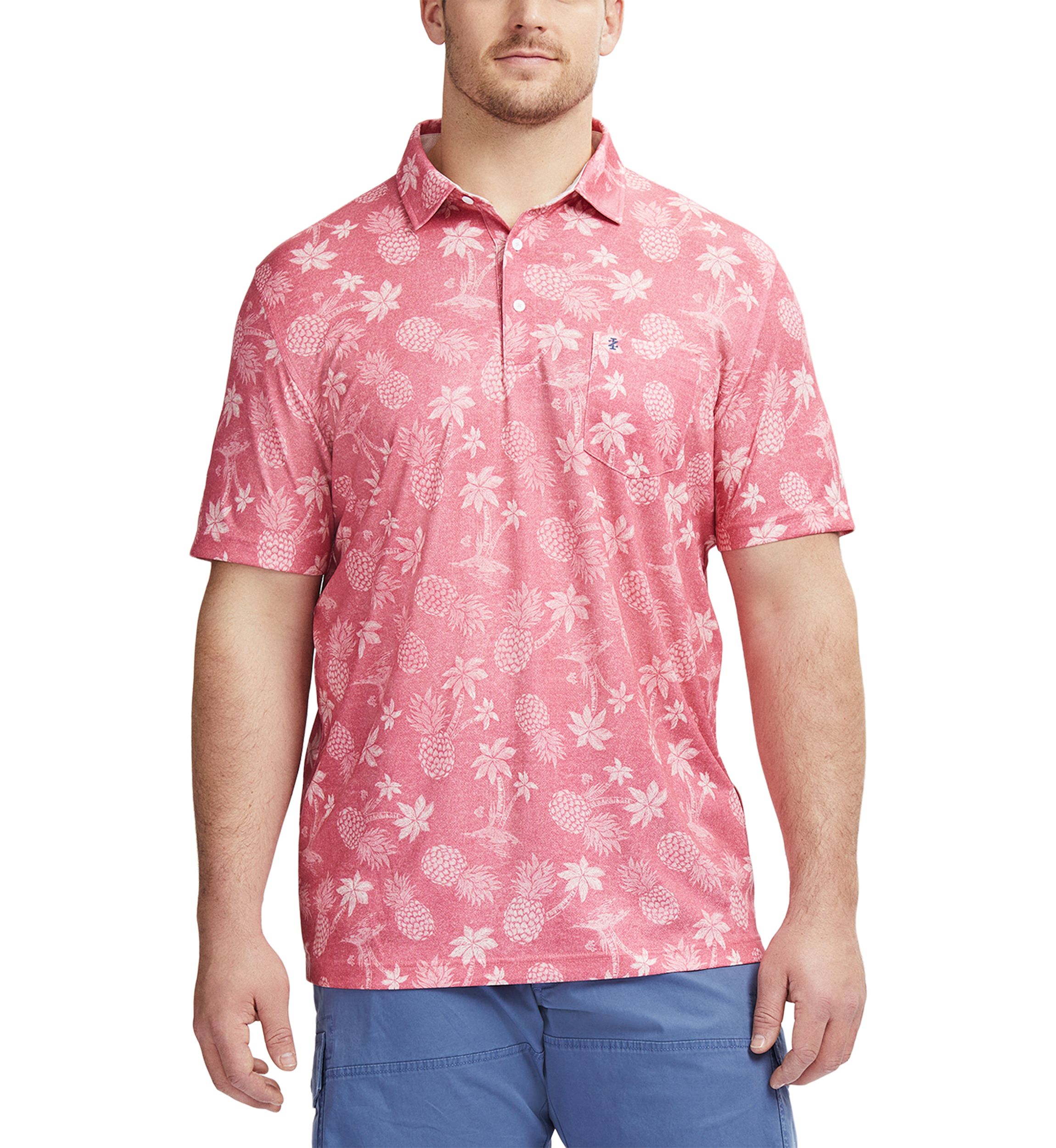 Big & Tall Sunshield Performance Short Sleeve Polo Shirt