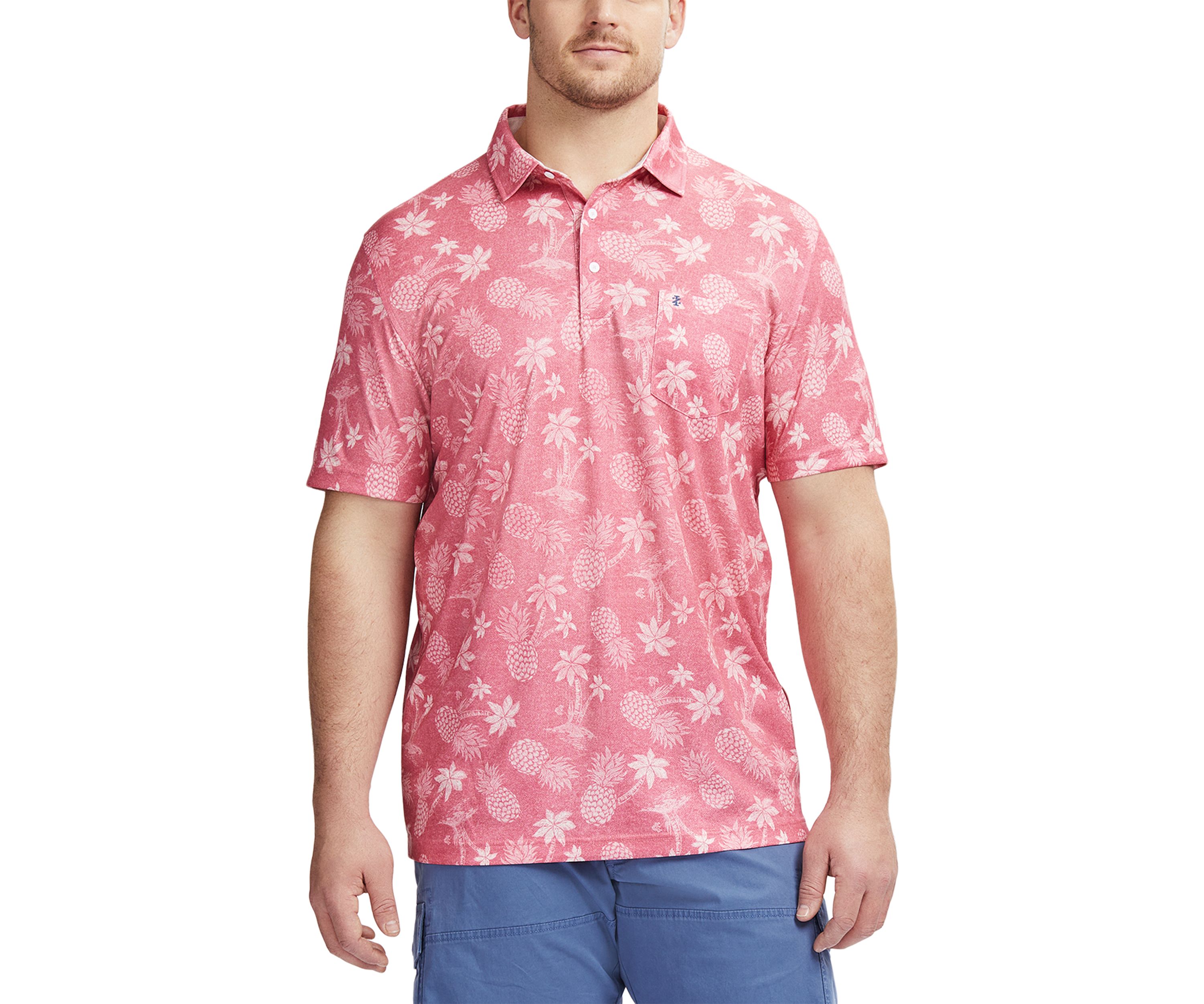 Big & Tall Sunshield Performance Short Sleeve Polo Shirt