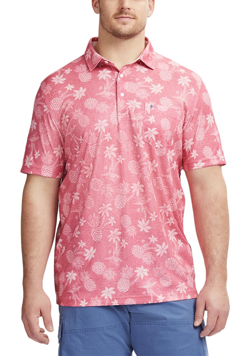 Big & Tall Sunshield Performance Short Sleeve Polo Shirt