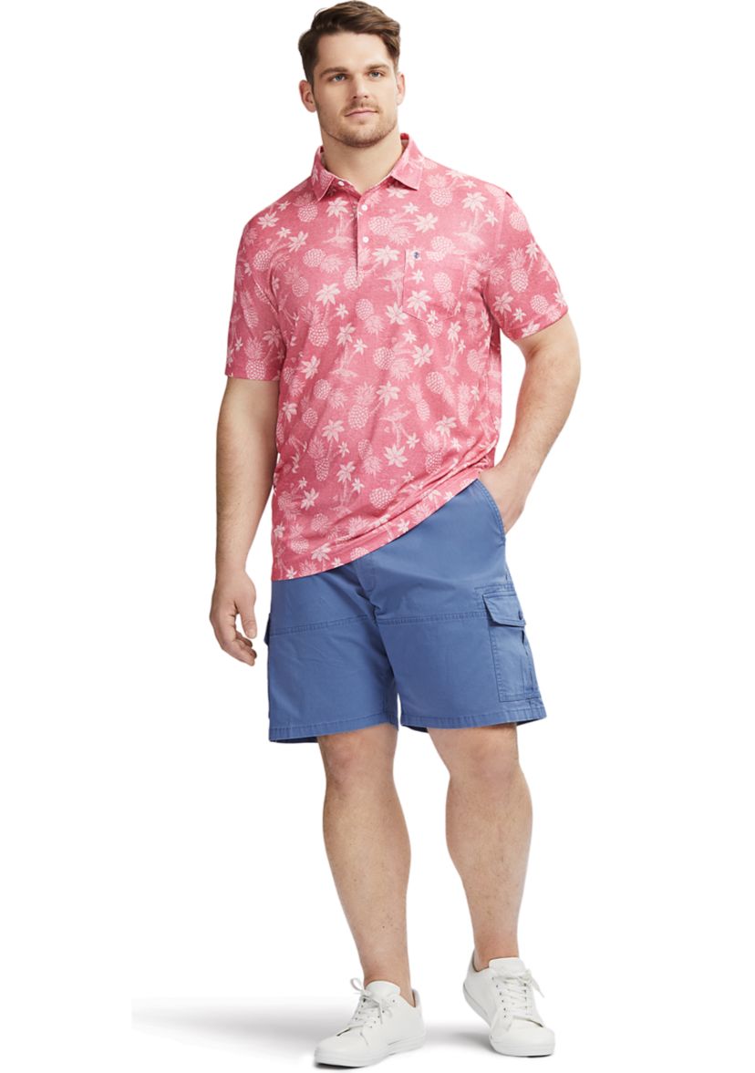 Big & Tall Sunshield Performance Short Sleeve Polo Shirt