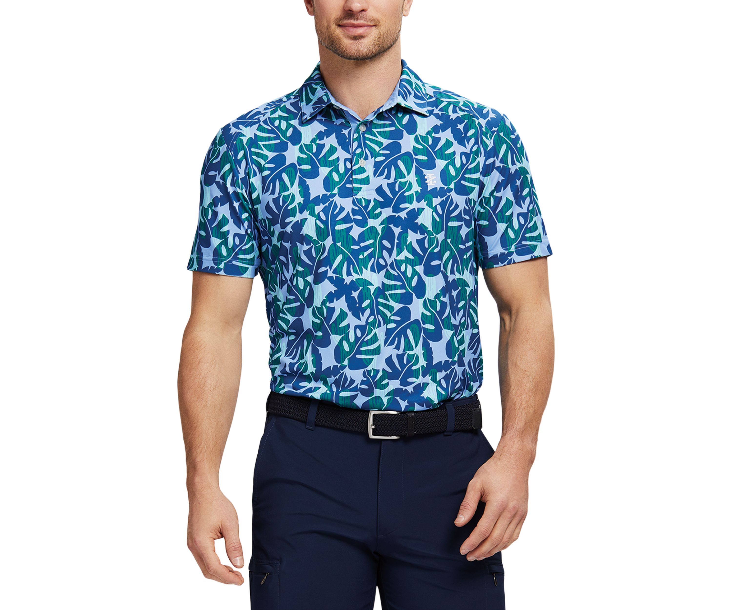 Cactus Printed Polo Shirt