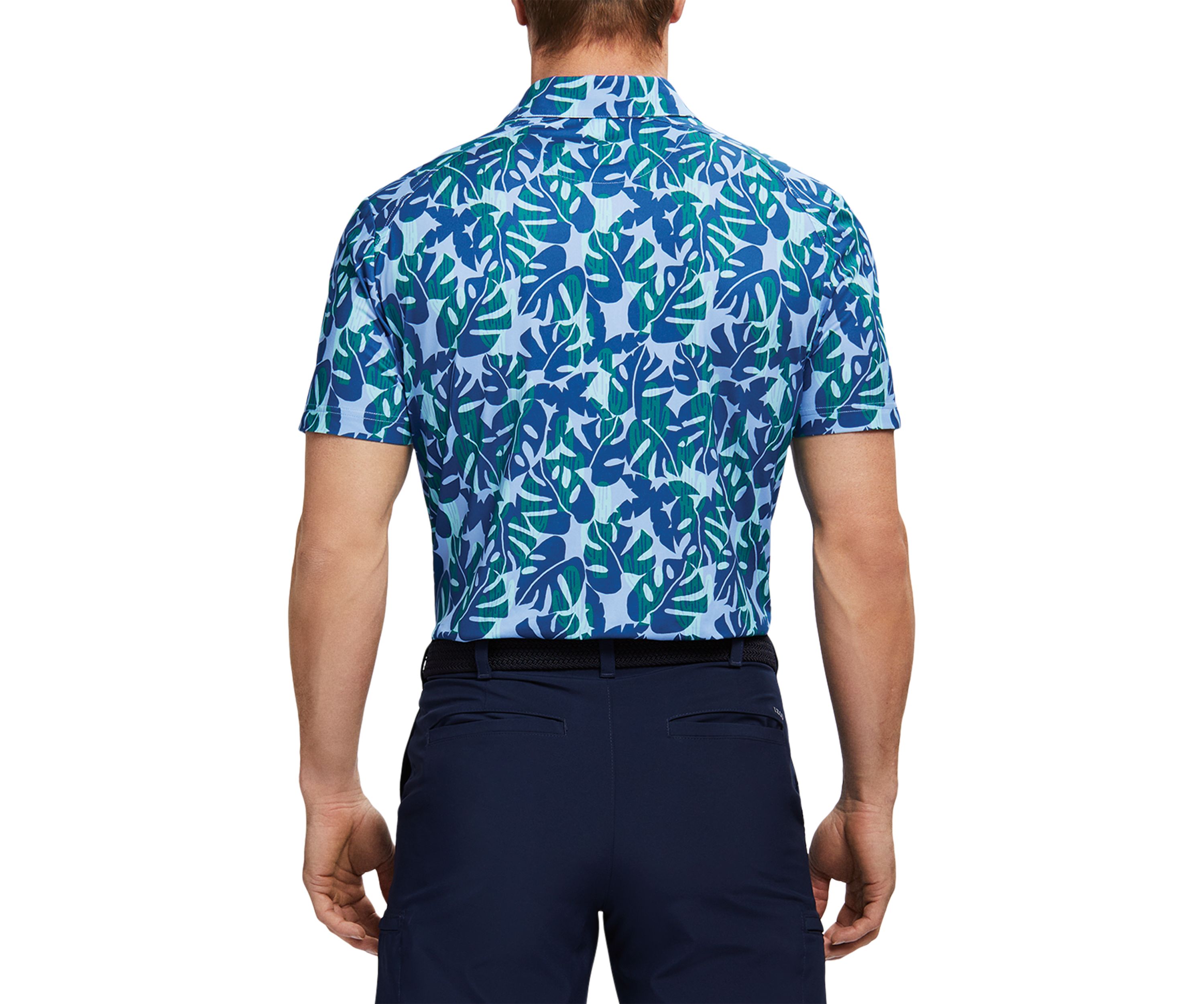 Cactus Printed Polo Shirt