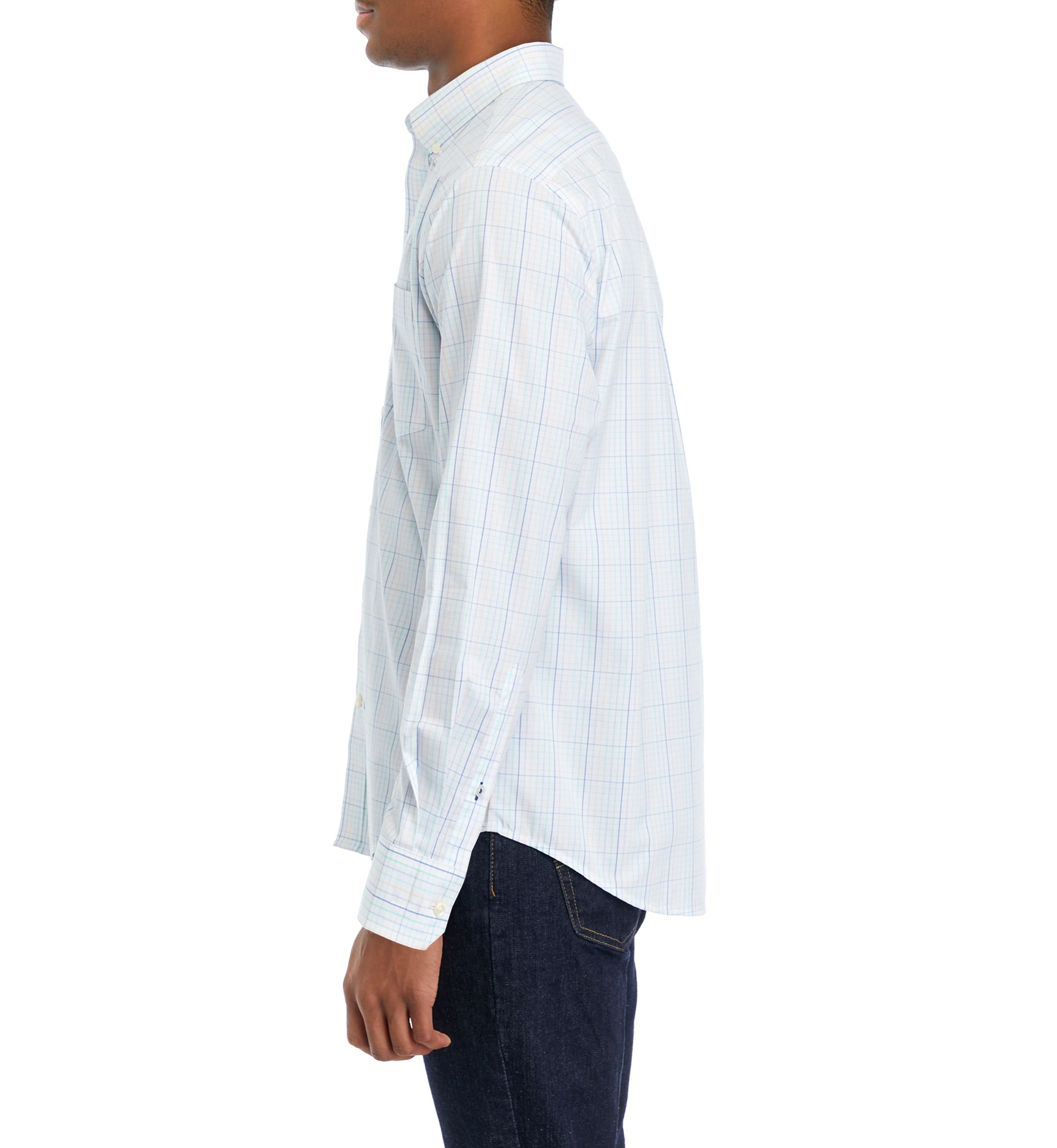  Performance Comfort Long Sleeve Button Down Shirt