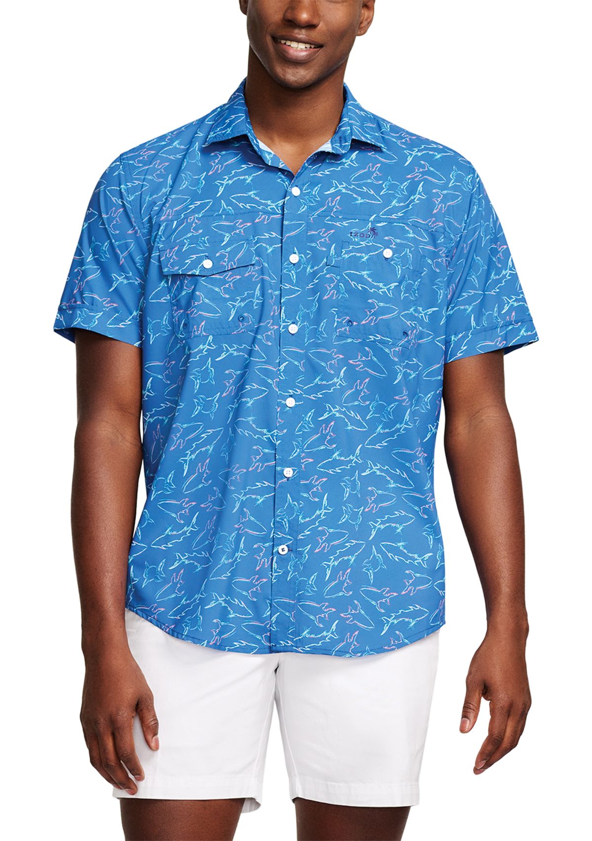 Sunshield Performance Short Sleeve Button Down Shirt