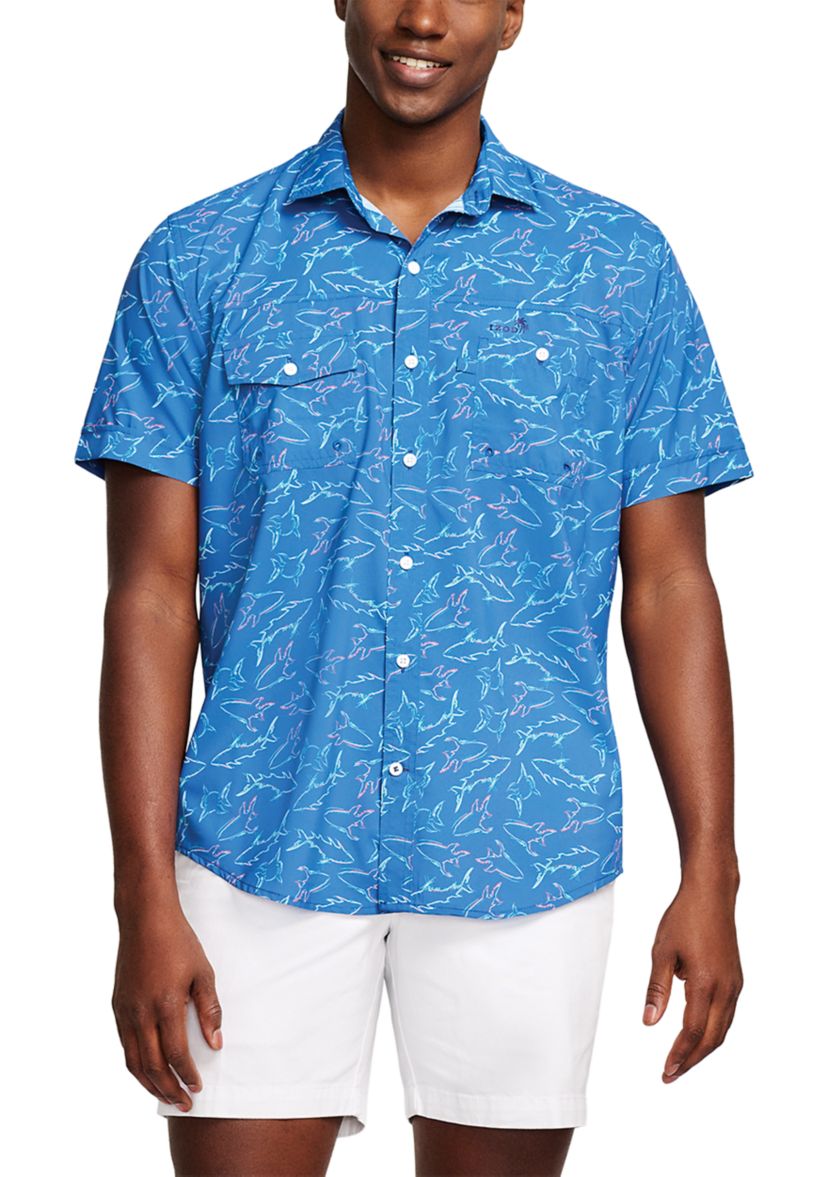 Sunshield Performance Short Sleeve Button Down Shirt