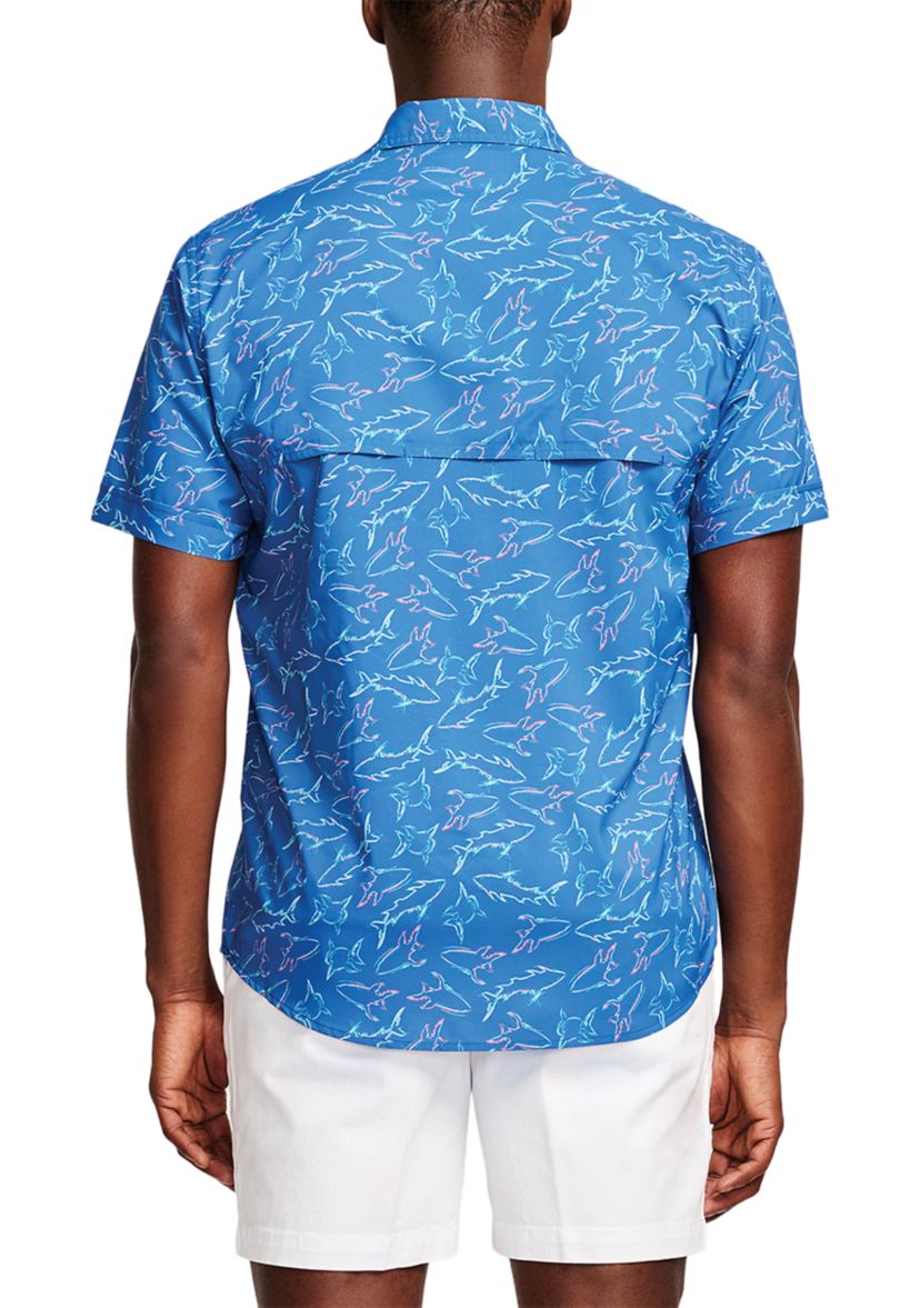 Sunshield Performance Short Sleeve Button Down Shirt