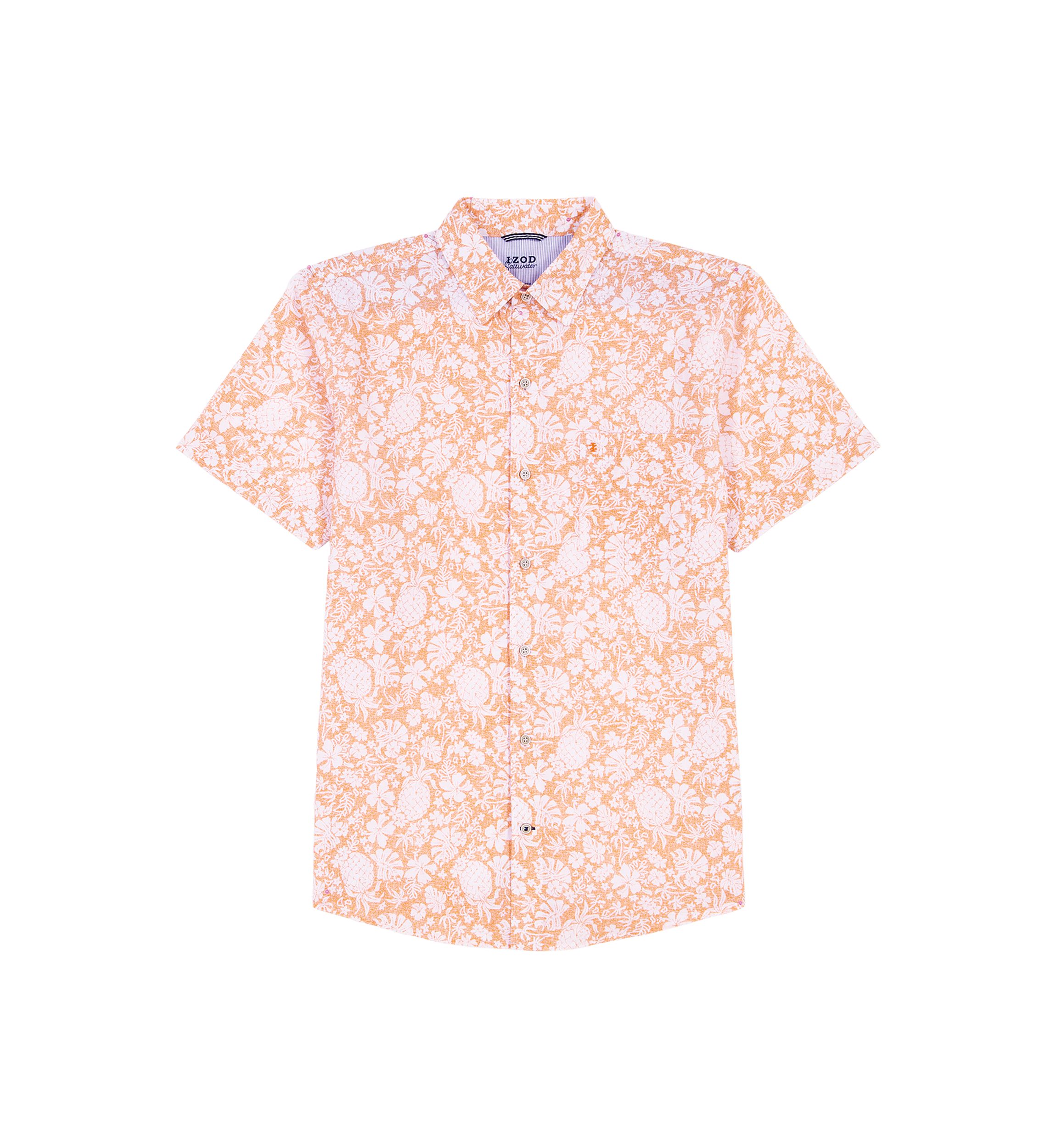 Big & Tall Dockside ChambrayShort Sleeve Button Down Shirt