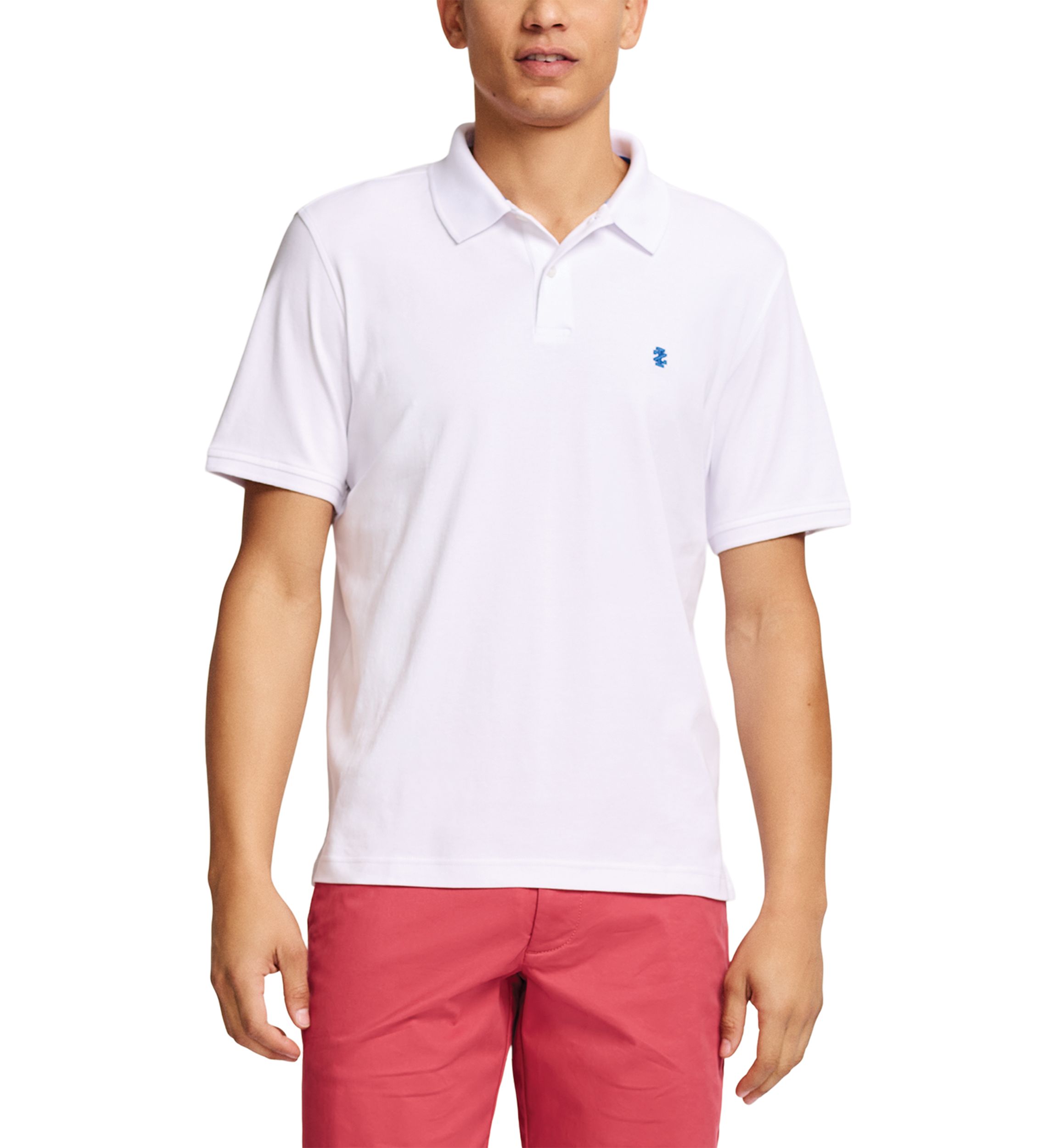 Interlock Solid Polo Shirt