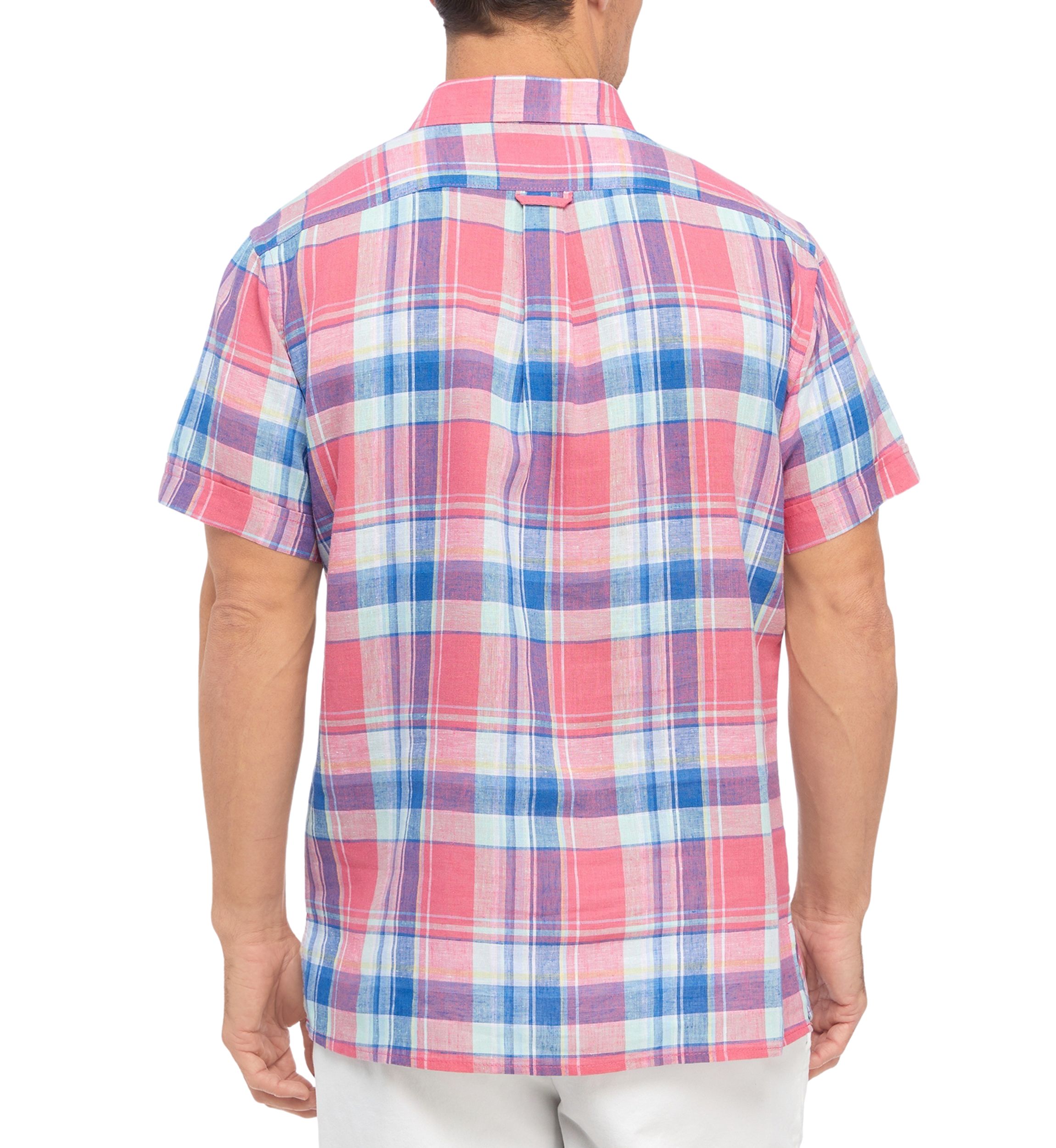 Plaid Linen Shirt 