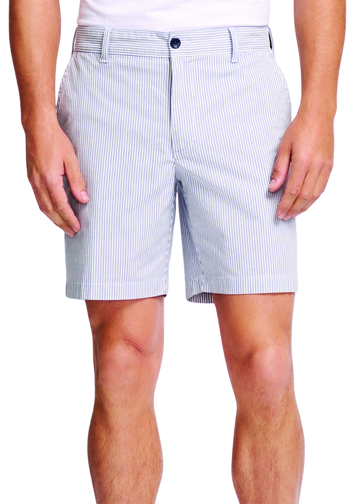 Seersucker Stripe Shorts 