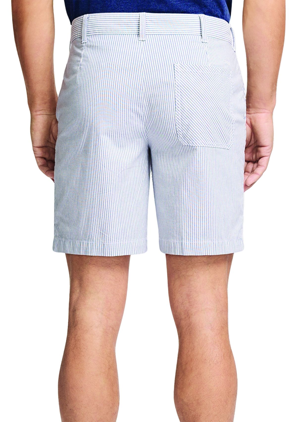 Seersucker Stripe Shorts 
