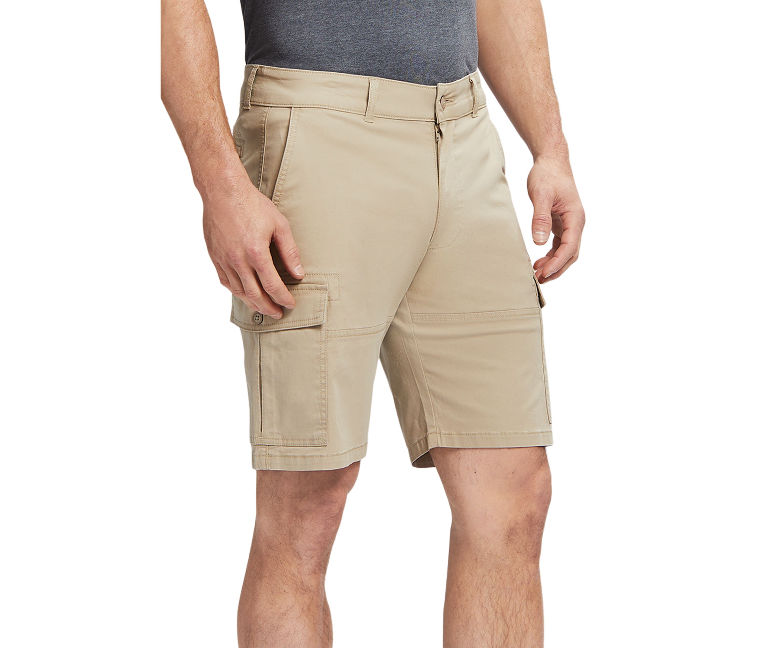 Pigment Dyed Cargo Shorts