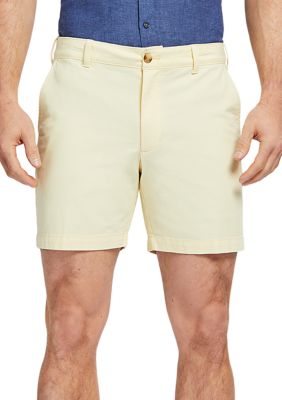 Lucky Brand Shorts Mens 34 Tan Linen Blend Chino Outdoor Flat Front Pocket  NEW