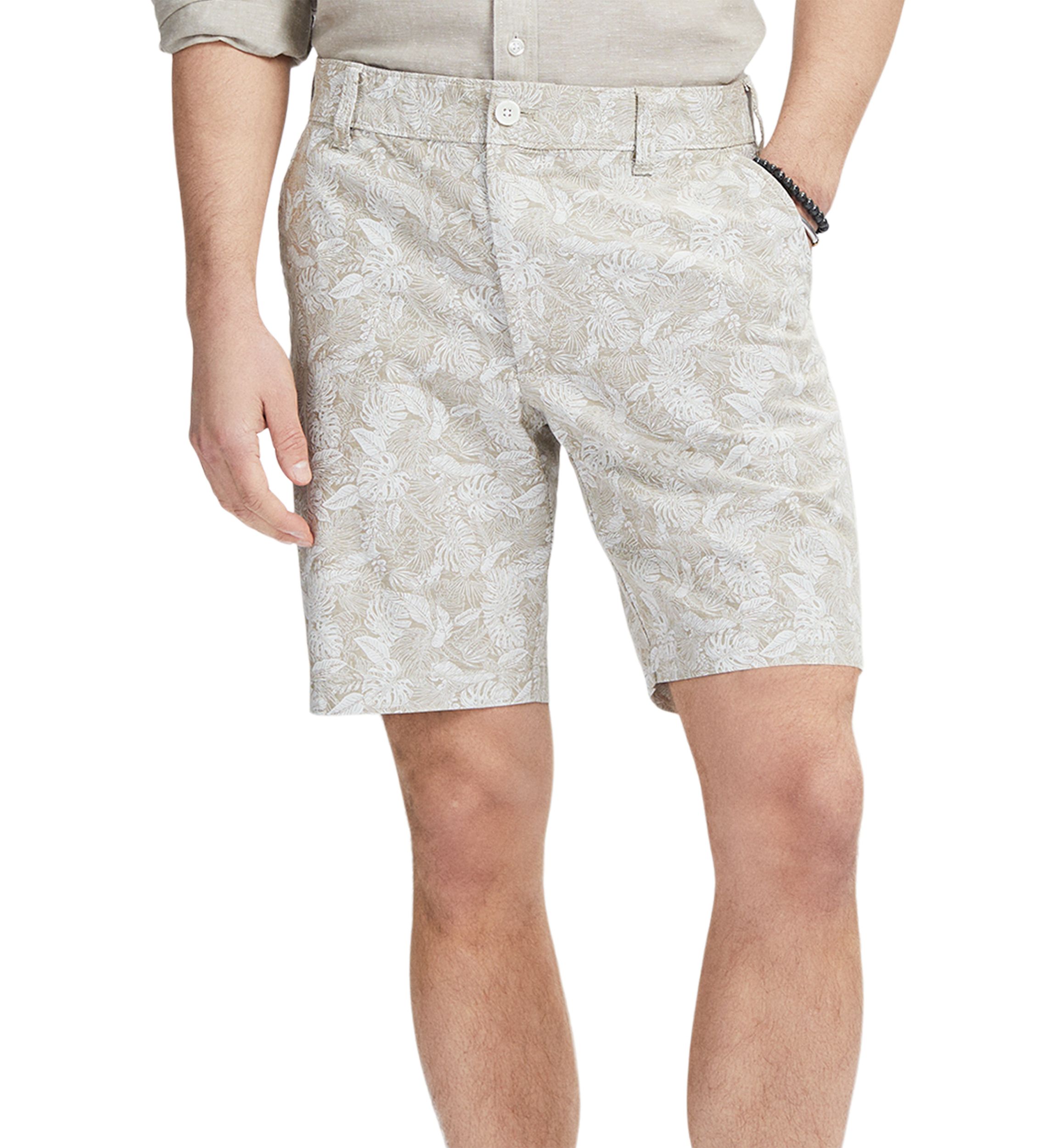 Flant Front Floral Printed Shorts