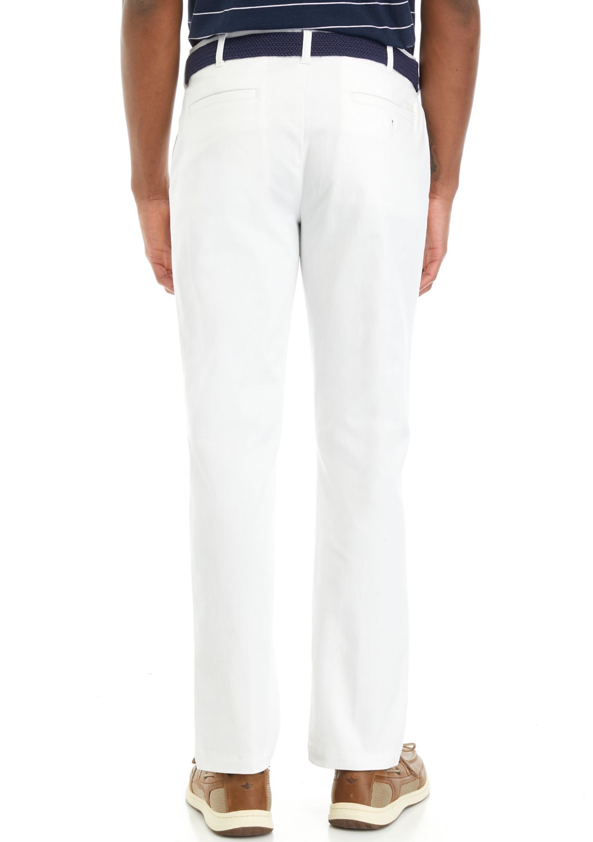 American Chino Flat Front Straight Fit Pants