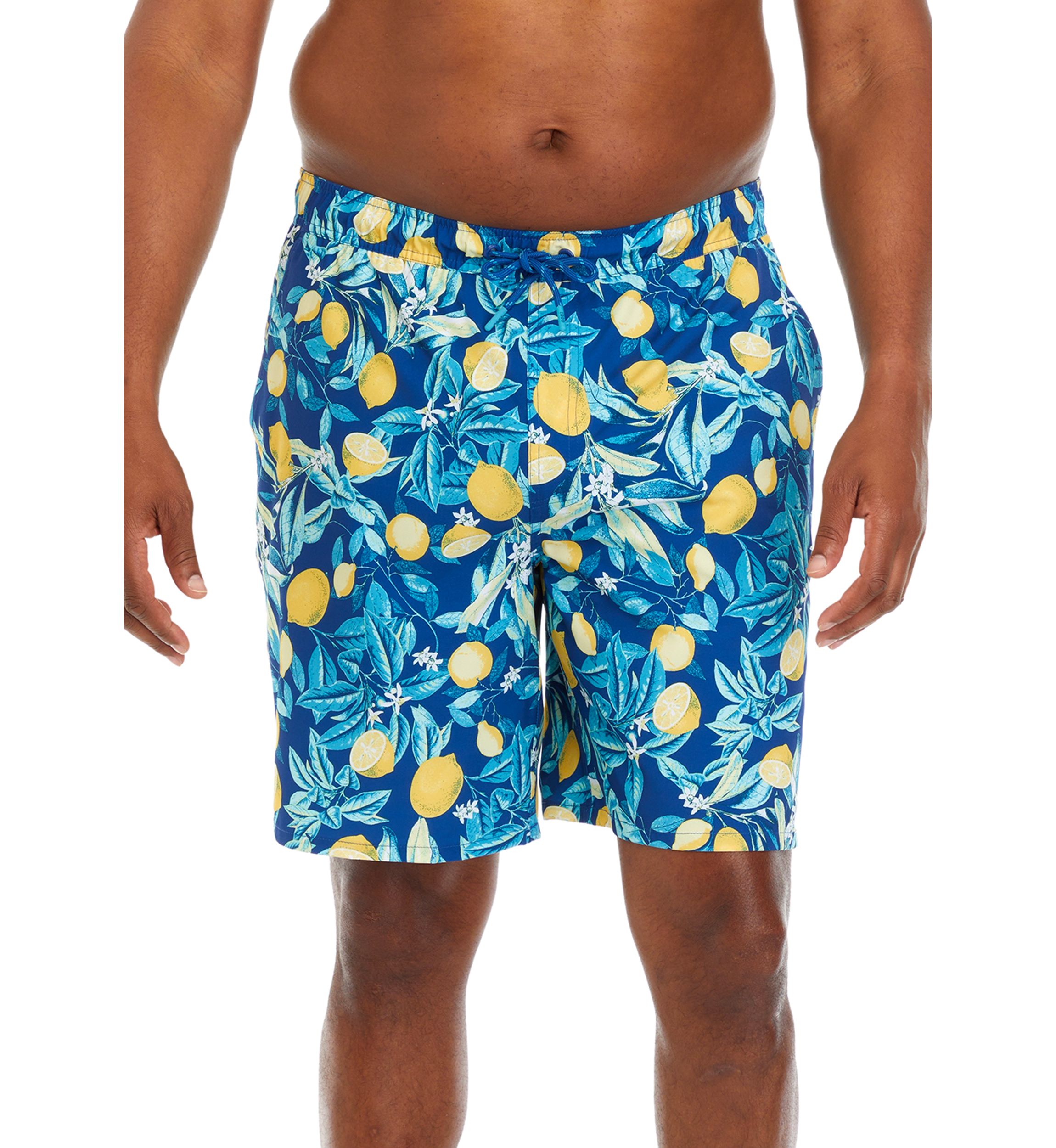 Big & Tall Saltwater Beach Performance Swim Trunks