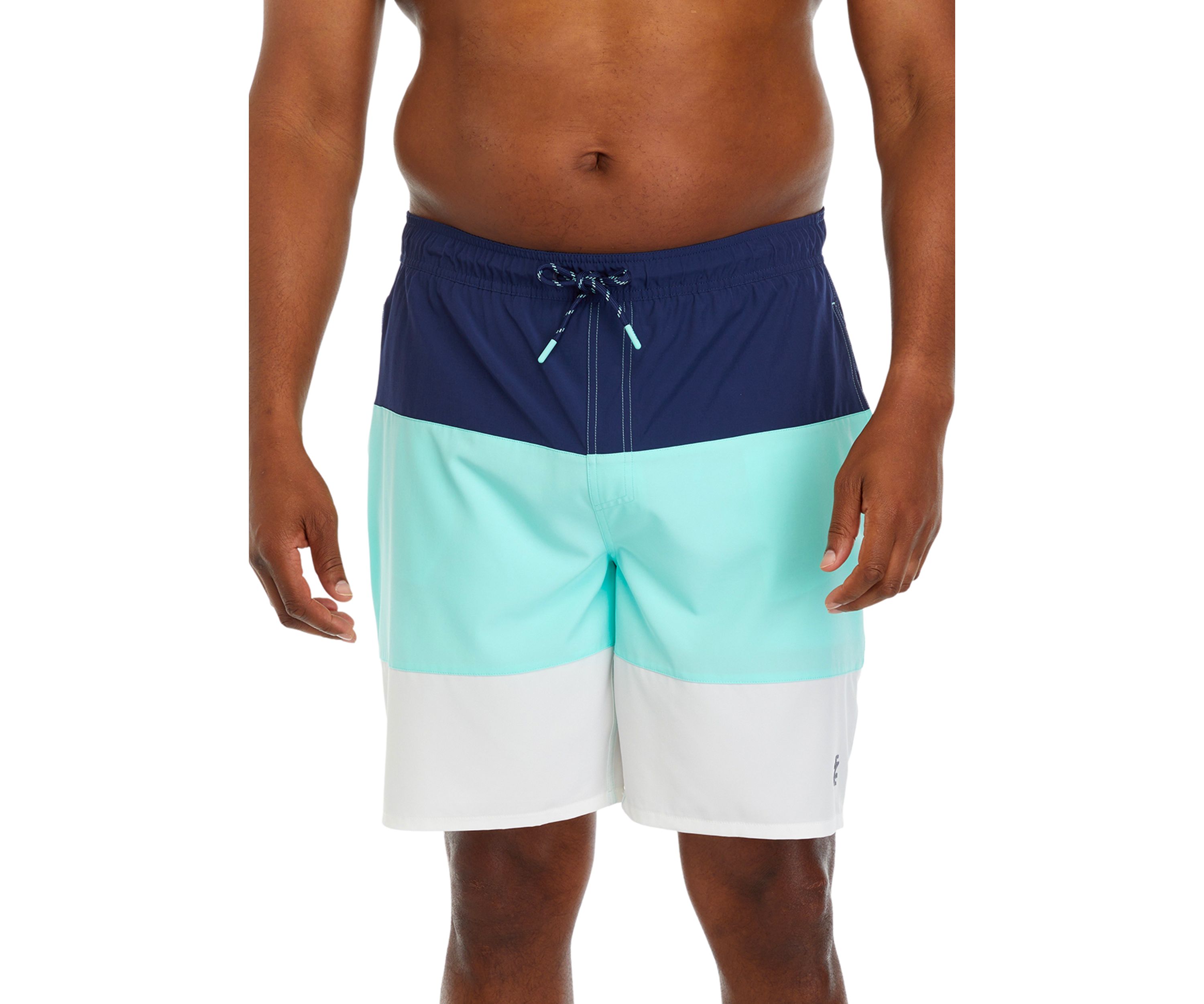 Big & Tall 6" Saltwater Blocked Swim Trunks