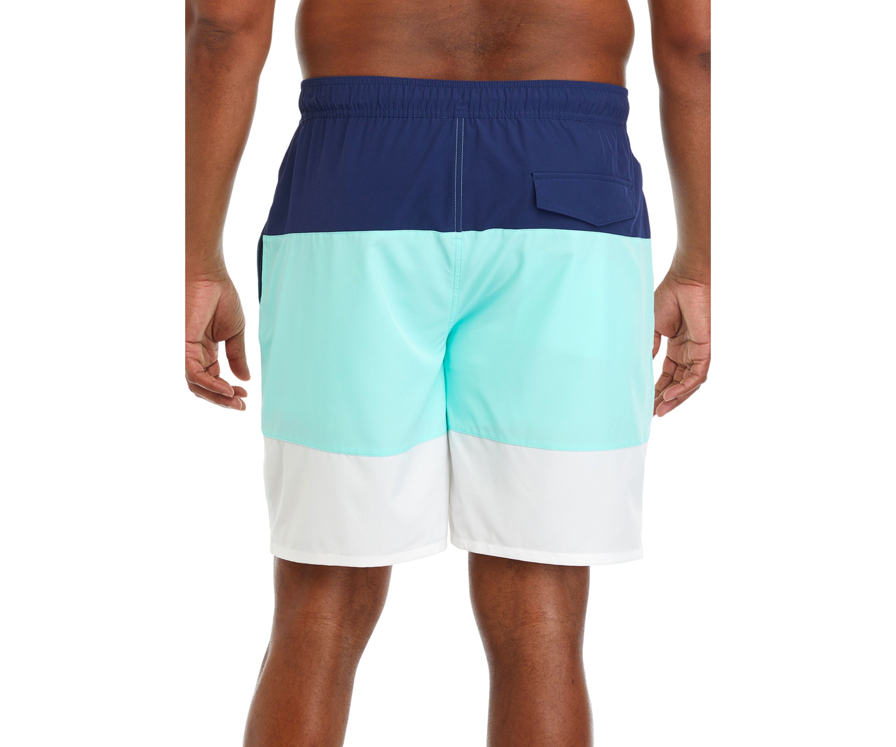 Big & Tall 6" Saltwater Blocked Swim Trunks
