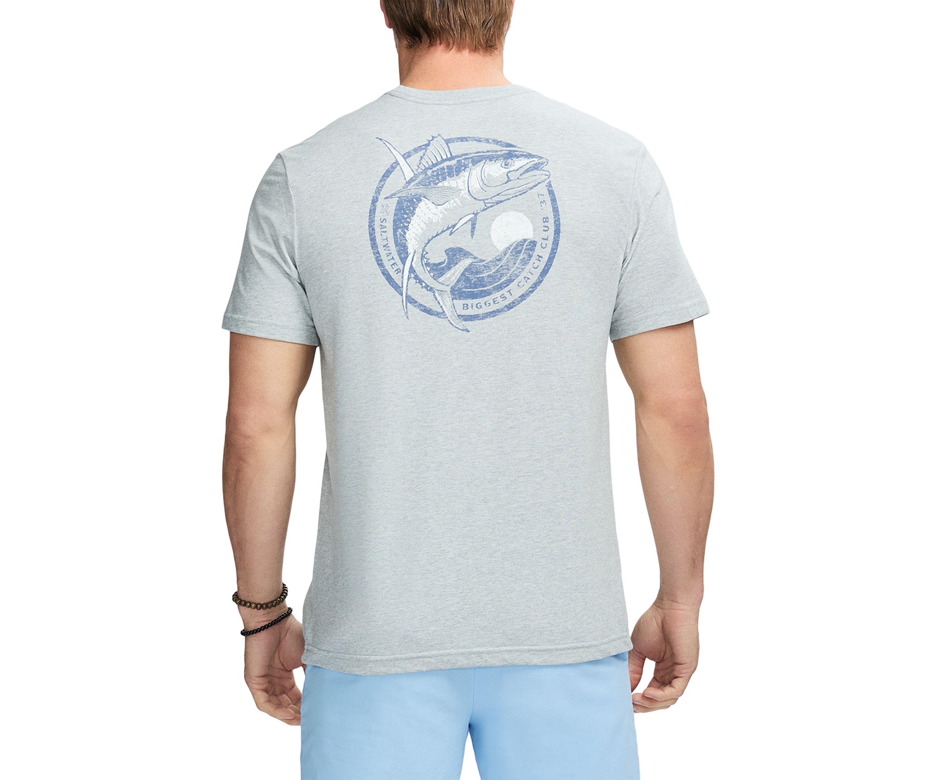 Short Sleeve Soft Washed Graphic Crew T-Shirt 