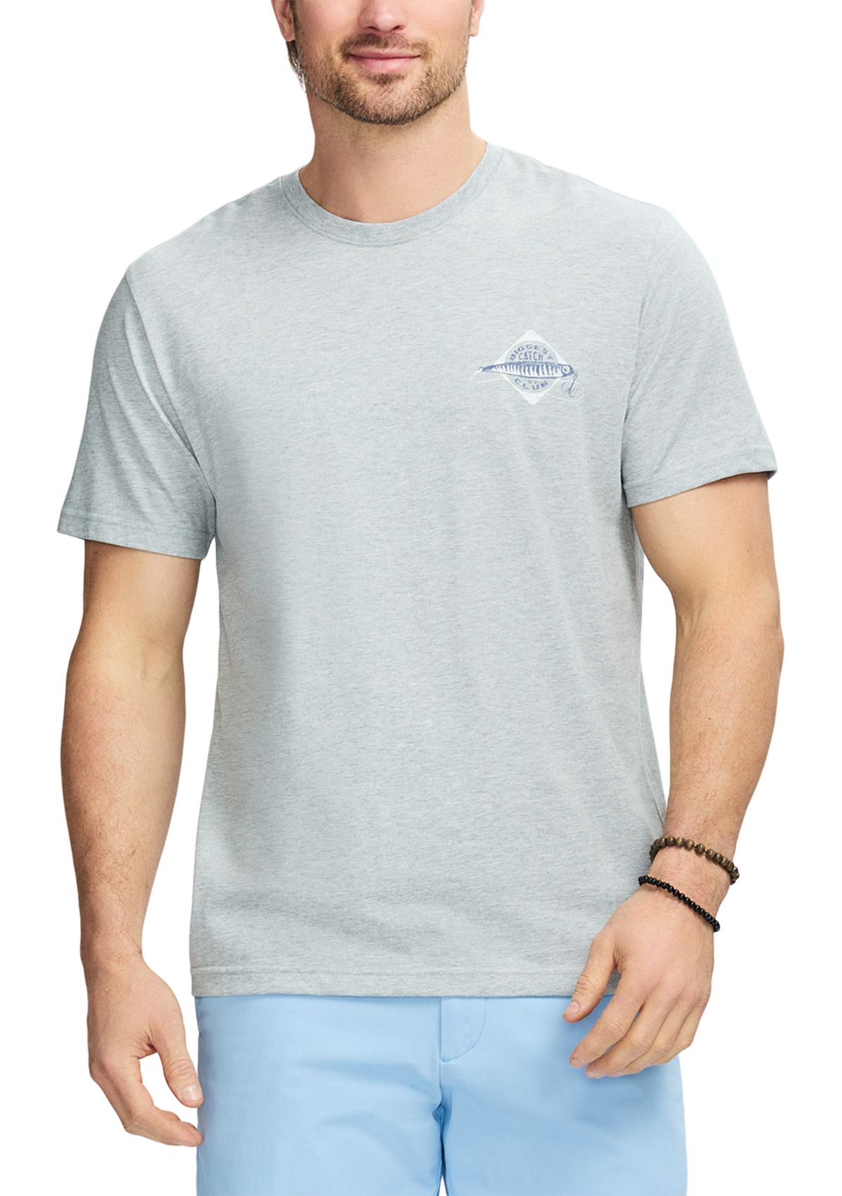 Short Sleeve Soft Washed Graphic Crew T-Shirt 