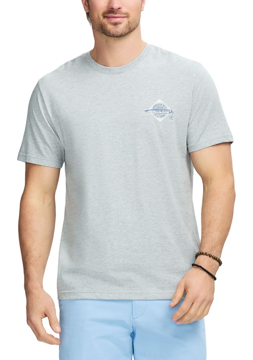 Short Sleeve Soft Washed Graphic Crew T-Shirt 