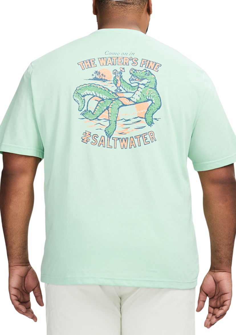 Big & Tall Saltwater Short Sleeve Graphic T-Shirt