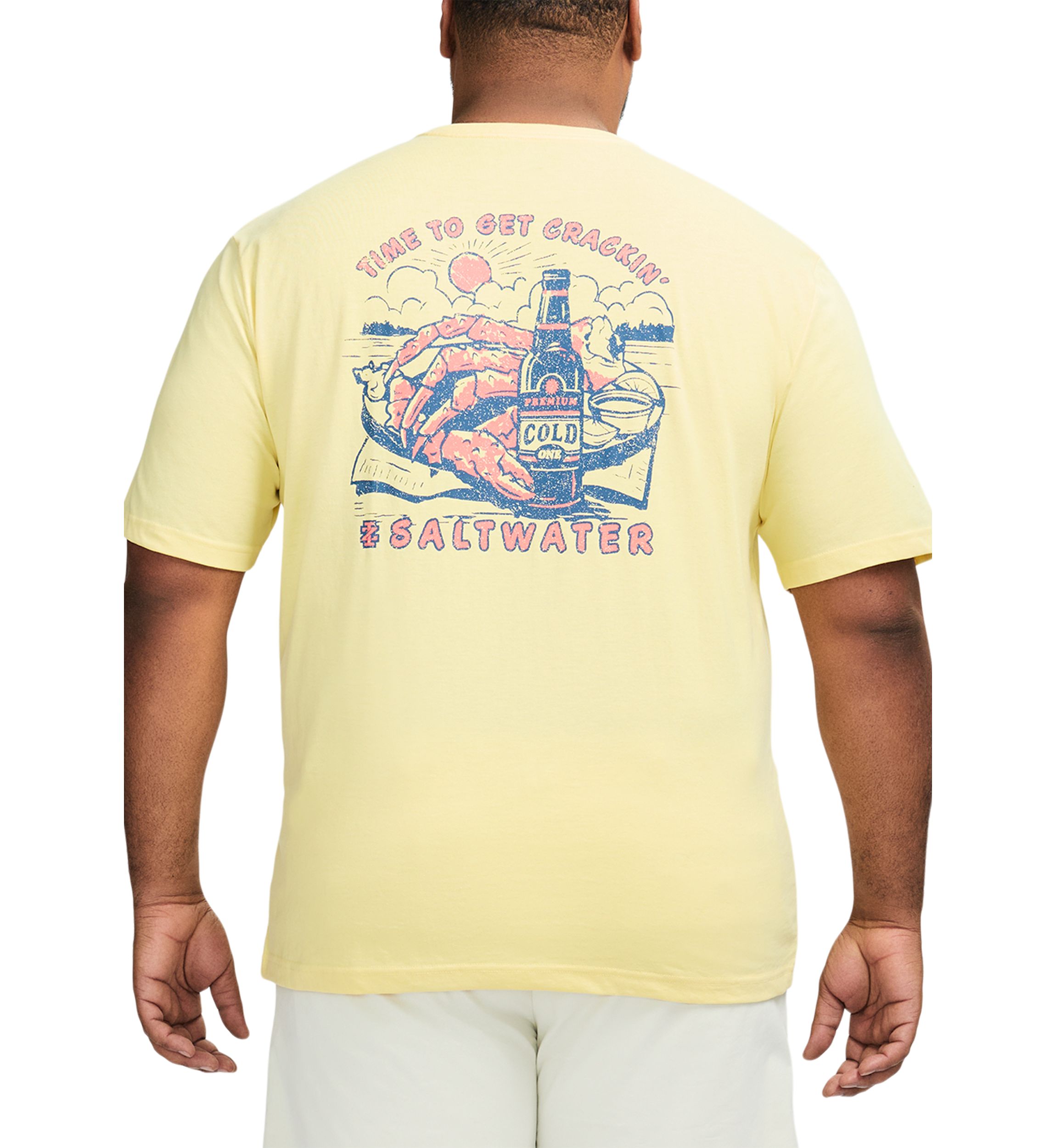 Big & Tall Saltwater Short Sleeve Graphic T-Shirt