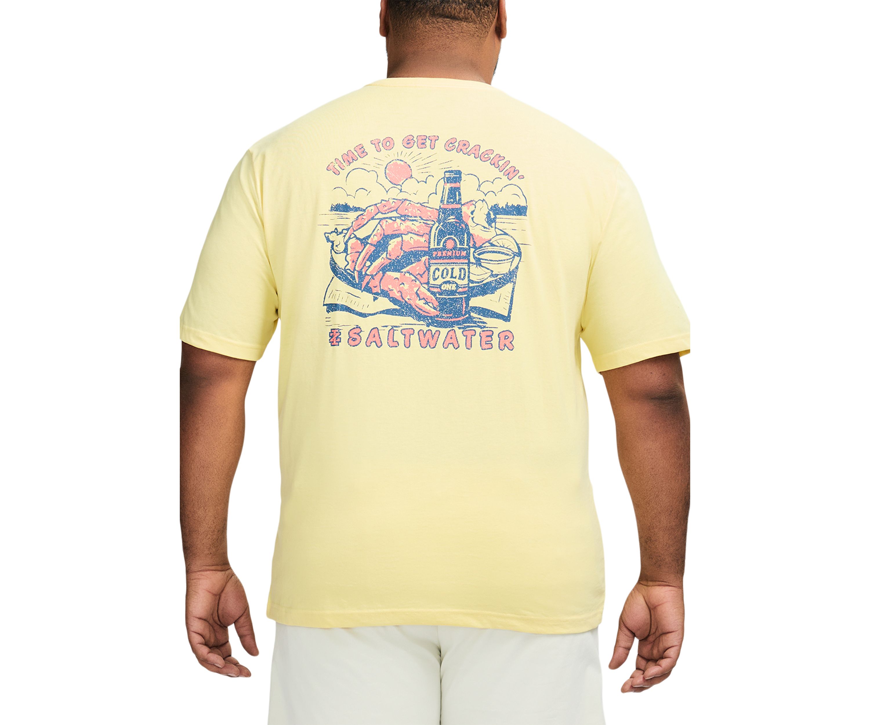 Big & Tall Saltwater Short Sleeve Graphic T-Shirt