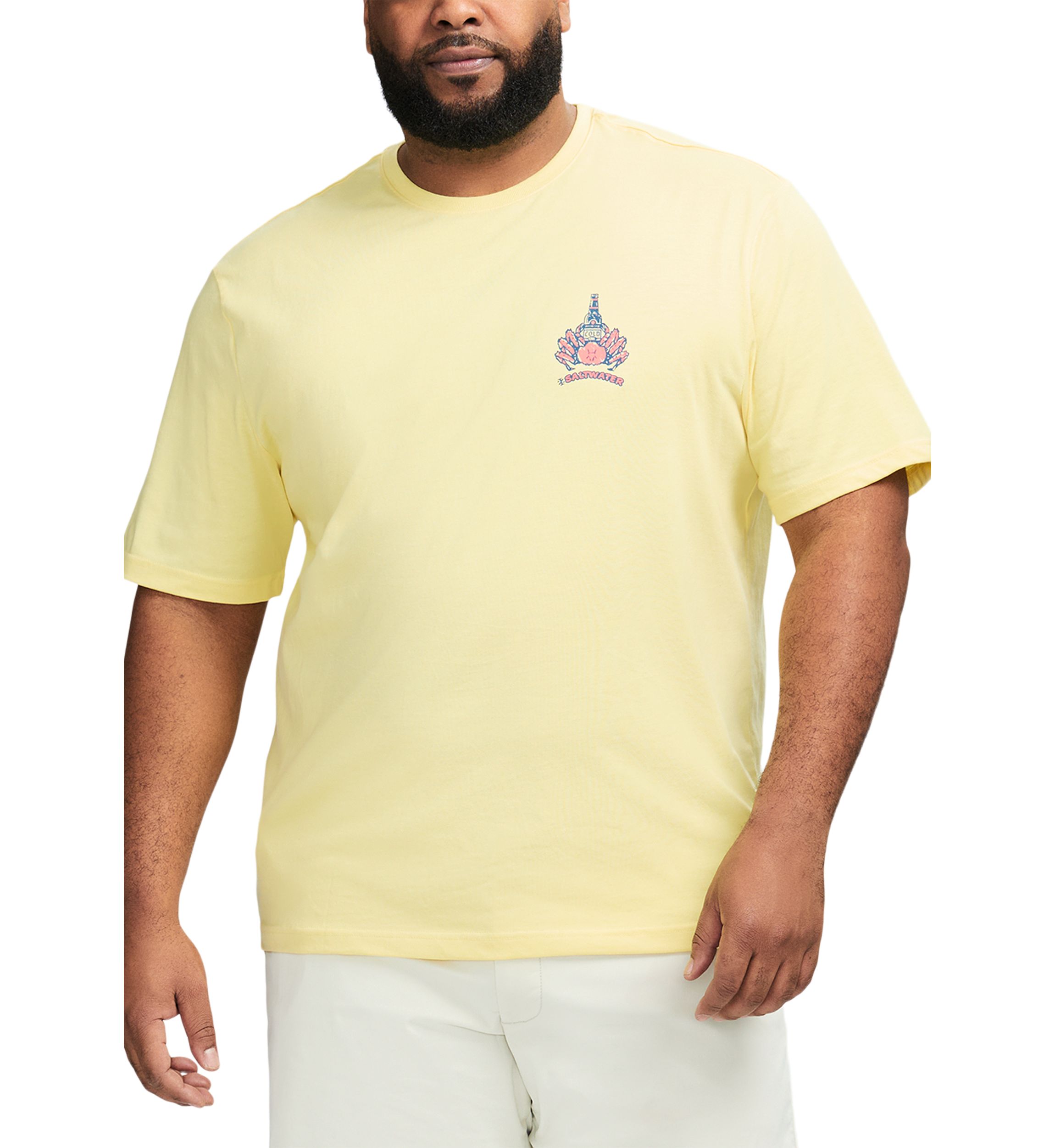 Big & Tall Saltwater Short Sleeve Graphic T-Shirt
