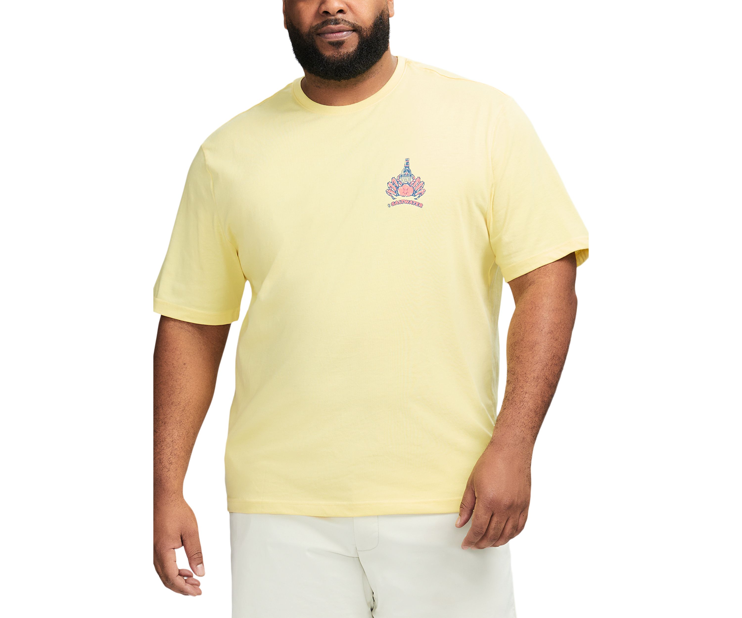 Big & Tall Saltwater Short Sleeve Graphic T-Shirt