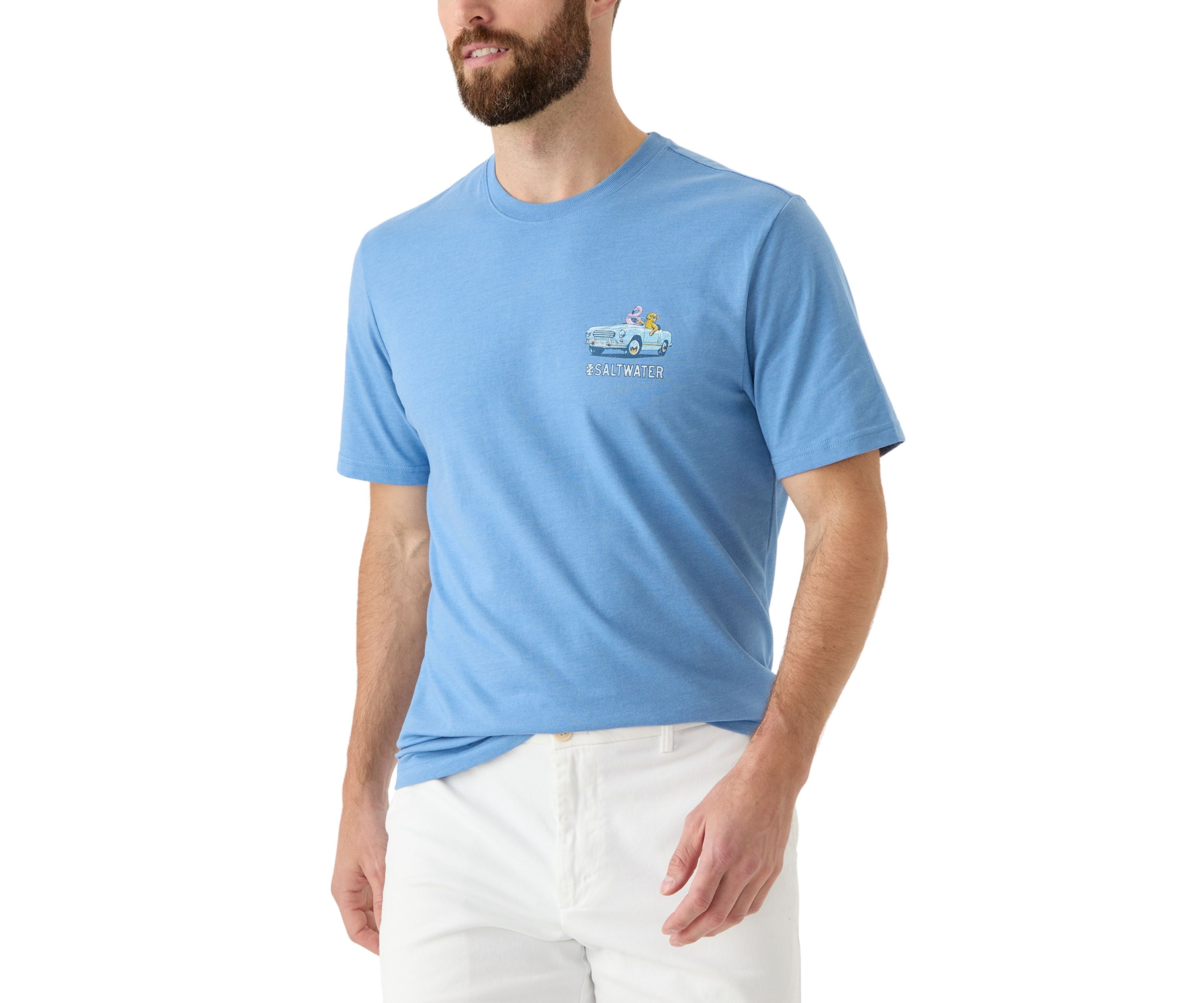 Short Sleeve Beach Graphic T-Shirt 