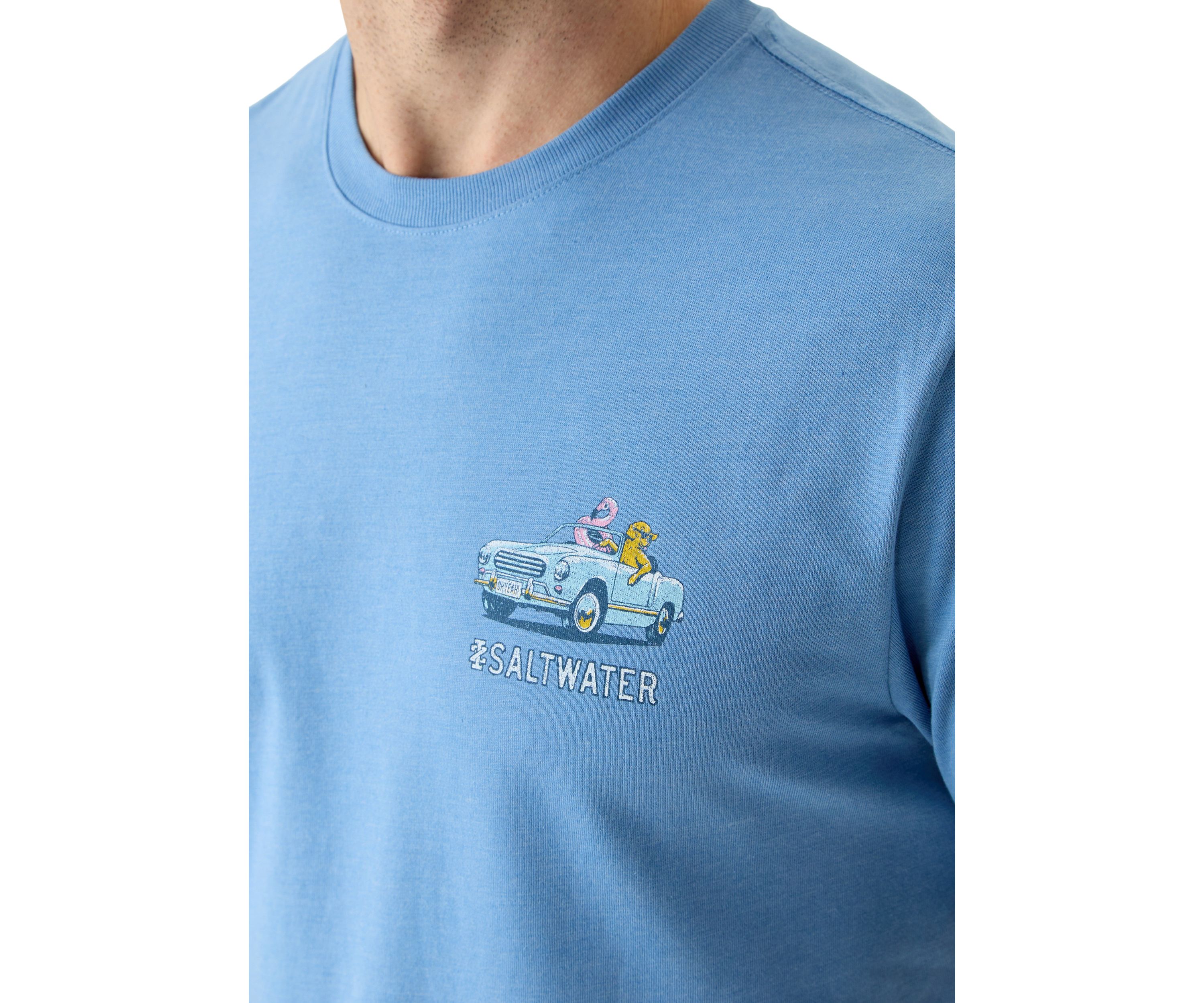 Short Sleeve Beach Graphic T-Shirt 