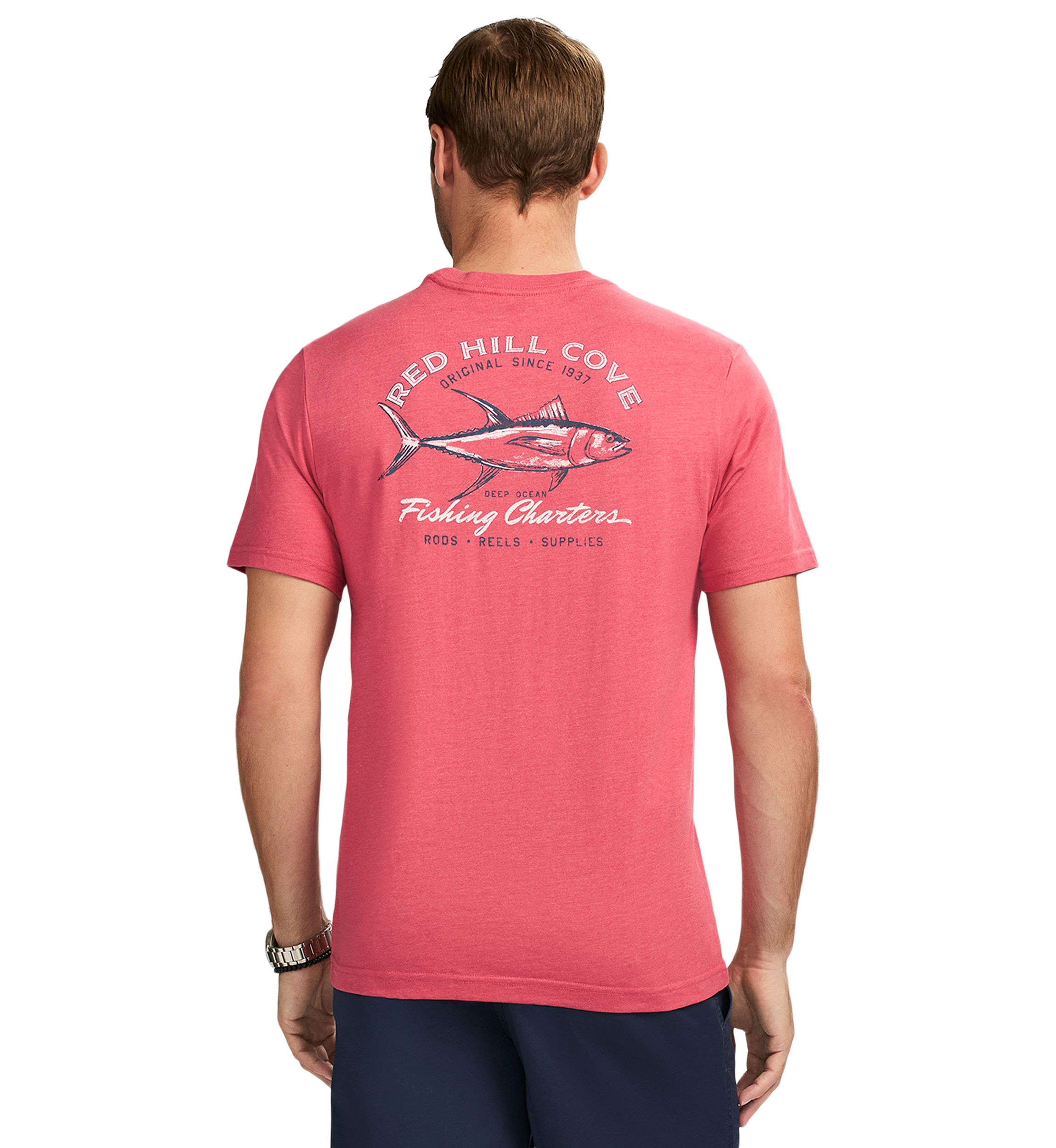 Short Sleeve Soft Washed Graphic Crew Neck T-Shirt 