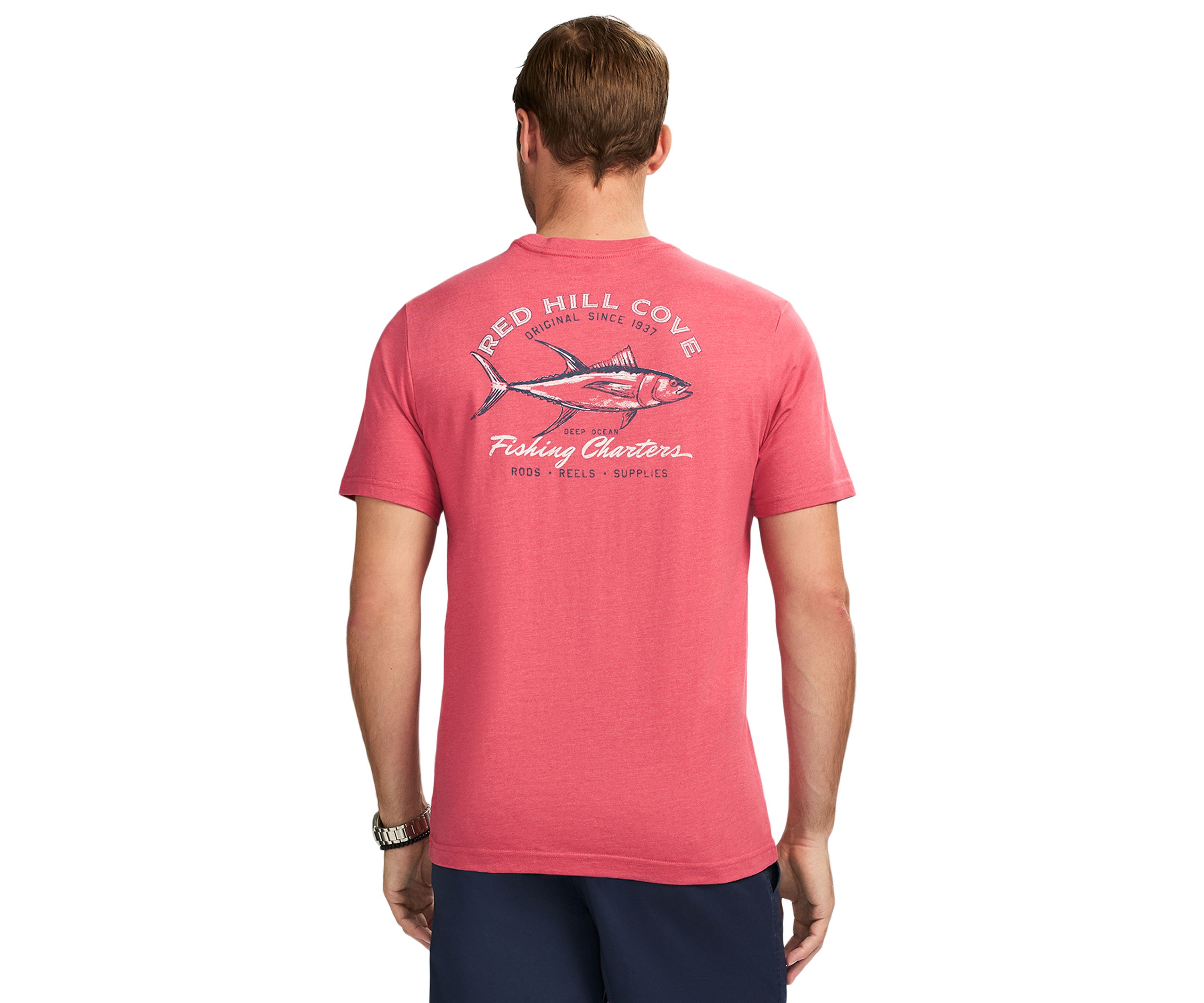 Short Sleeve Soft Washed Graphic Crew Neck T-Shirt 