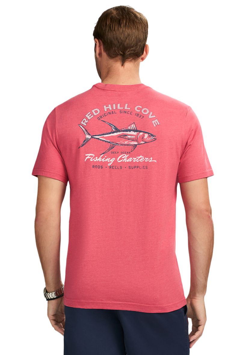 Short Sleeve Soft Washed Graphic Crew Neck T-Shirt 
