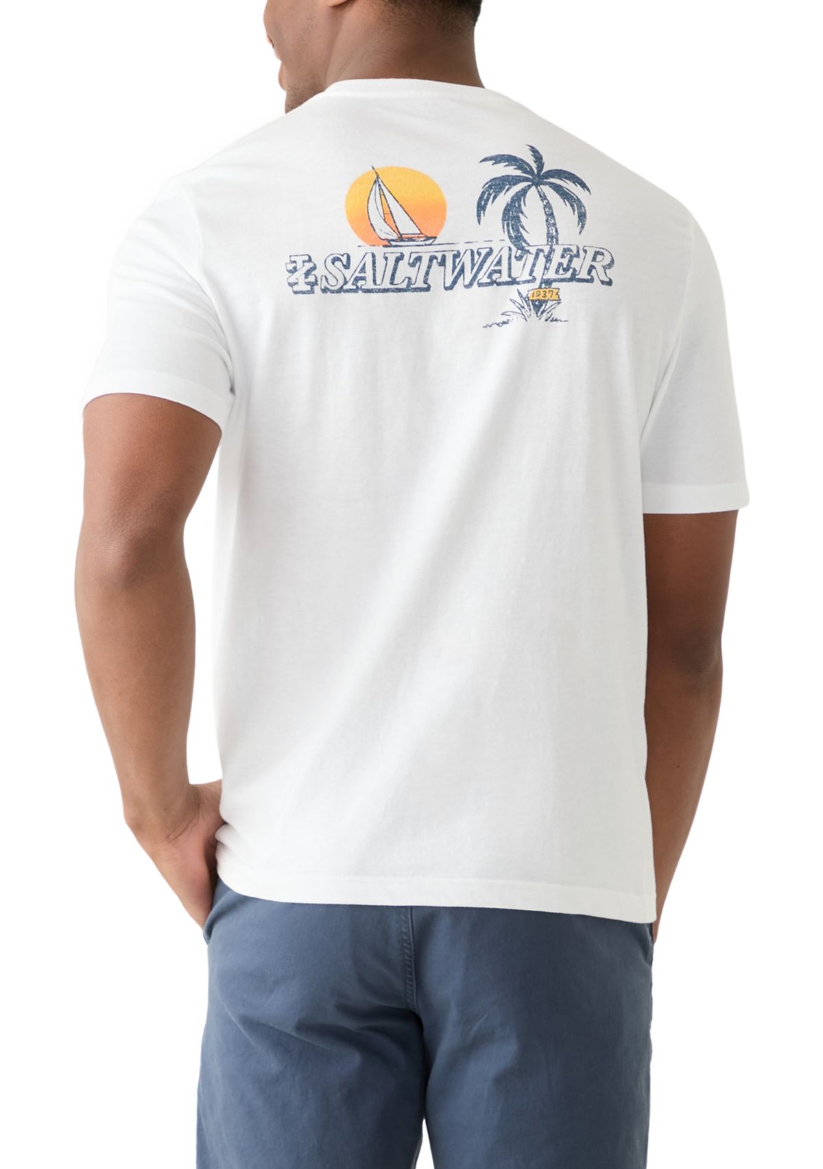 Saltwater Short Sleeve Graphic T-Shirt