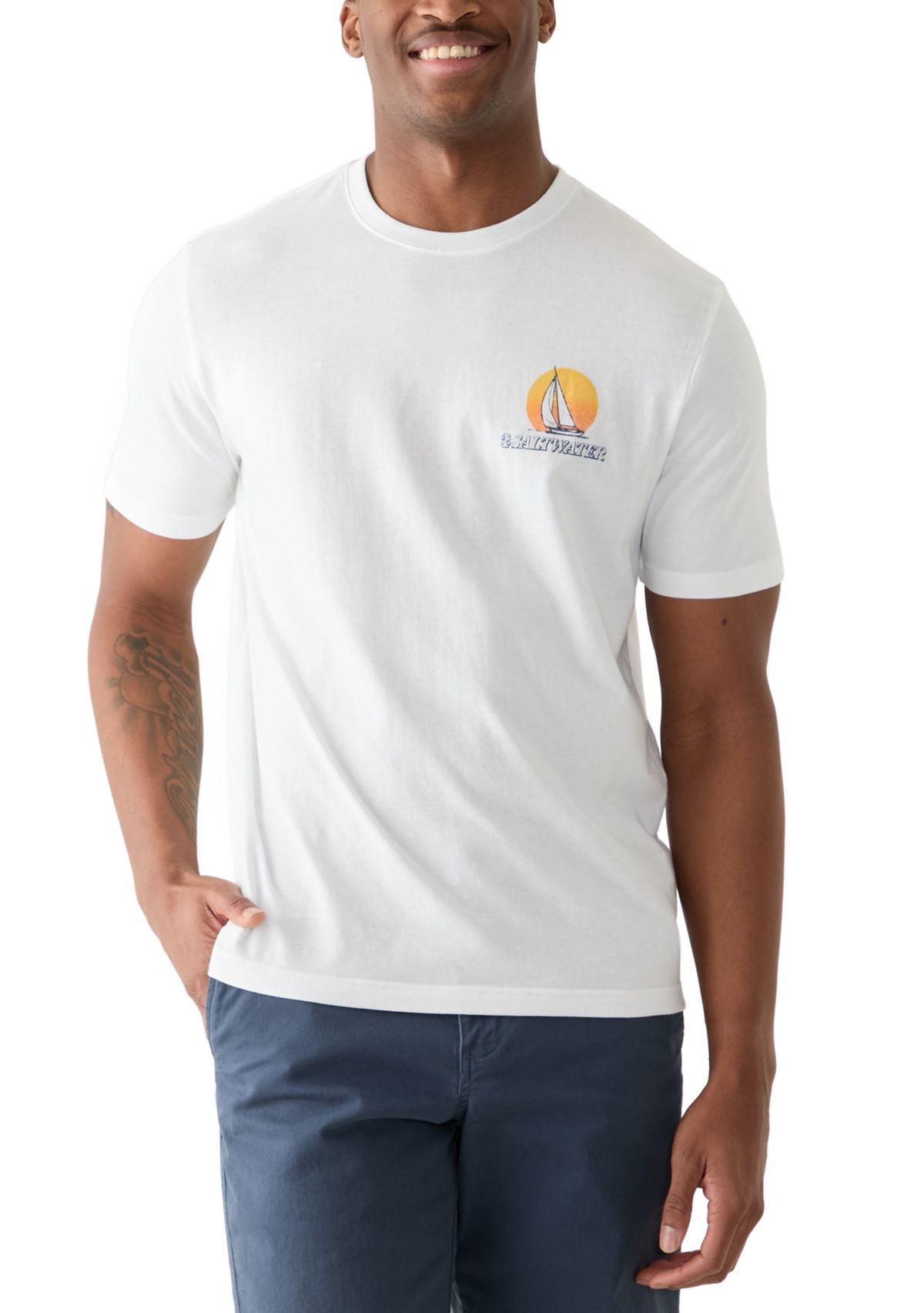 Saltwater Short Sleeve Graphic T-Shirt