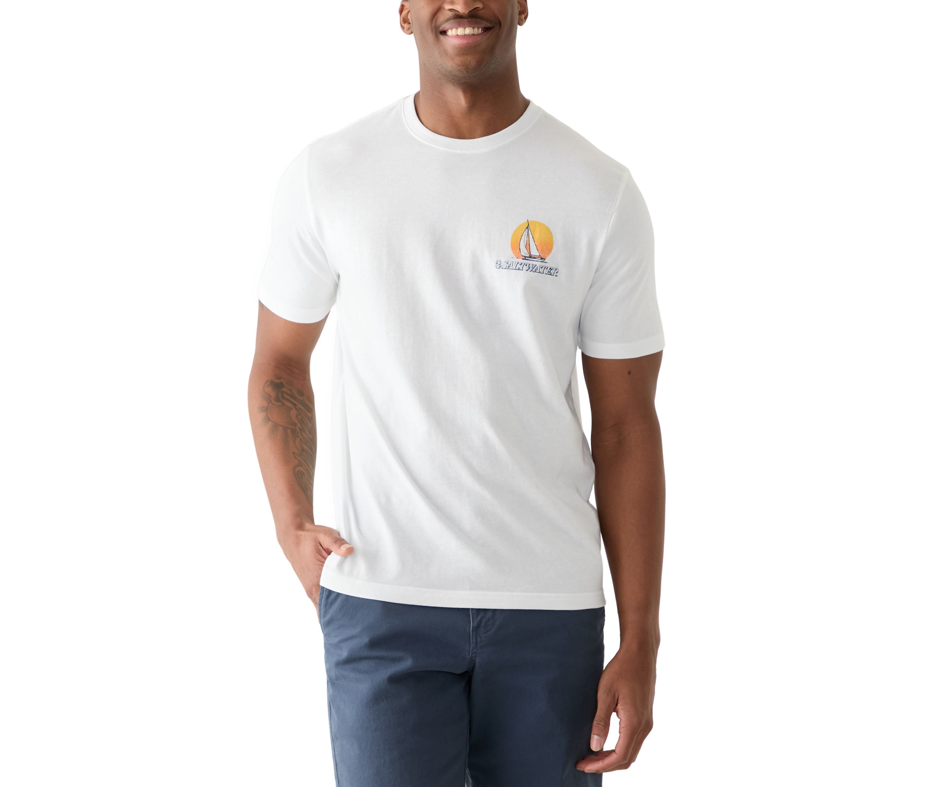 Saltwater Short Sleeve Graphic T-Shirt