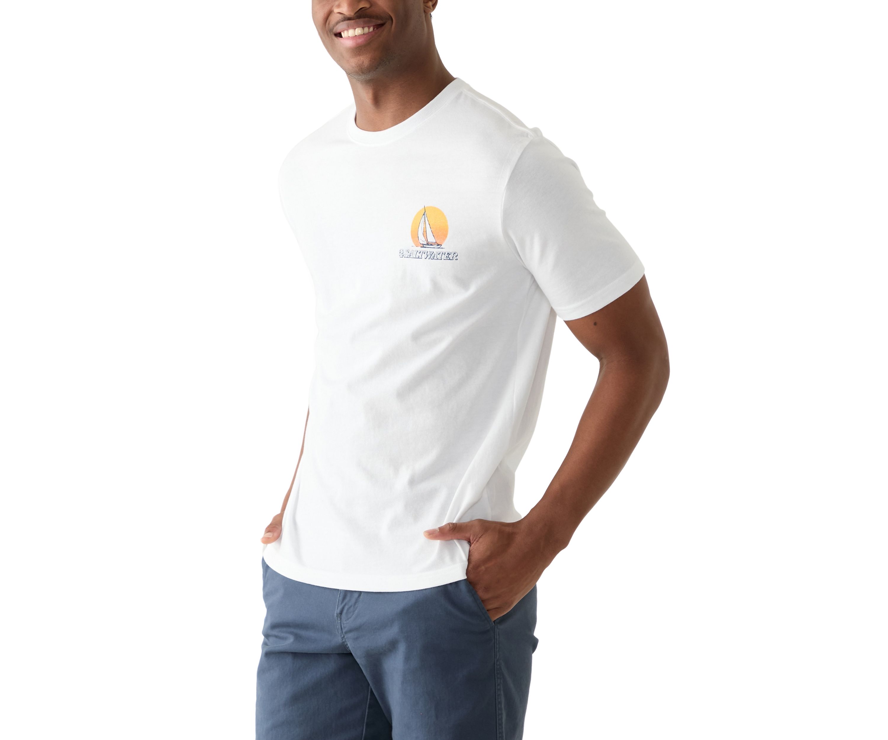 Saltwater Short Sleeve Graphic T-Shirt