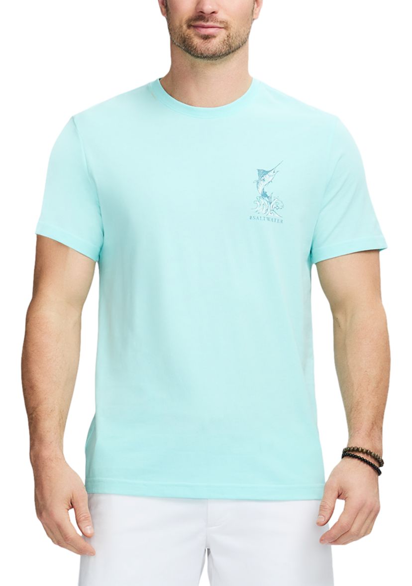 Soft Wash Short Sleeve Graphic Crew Neck T-Shirt