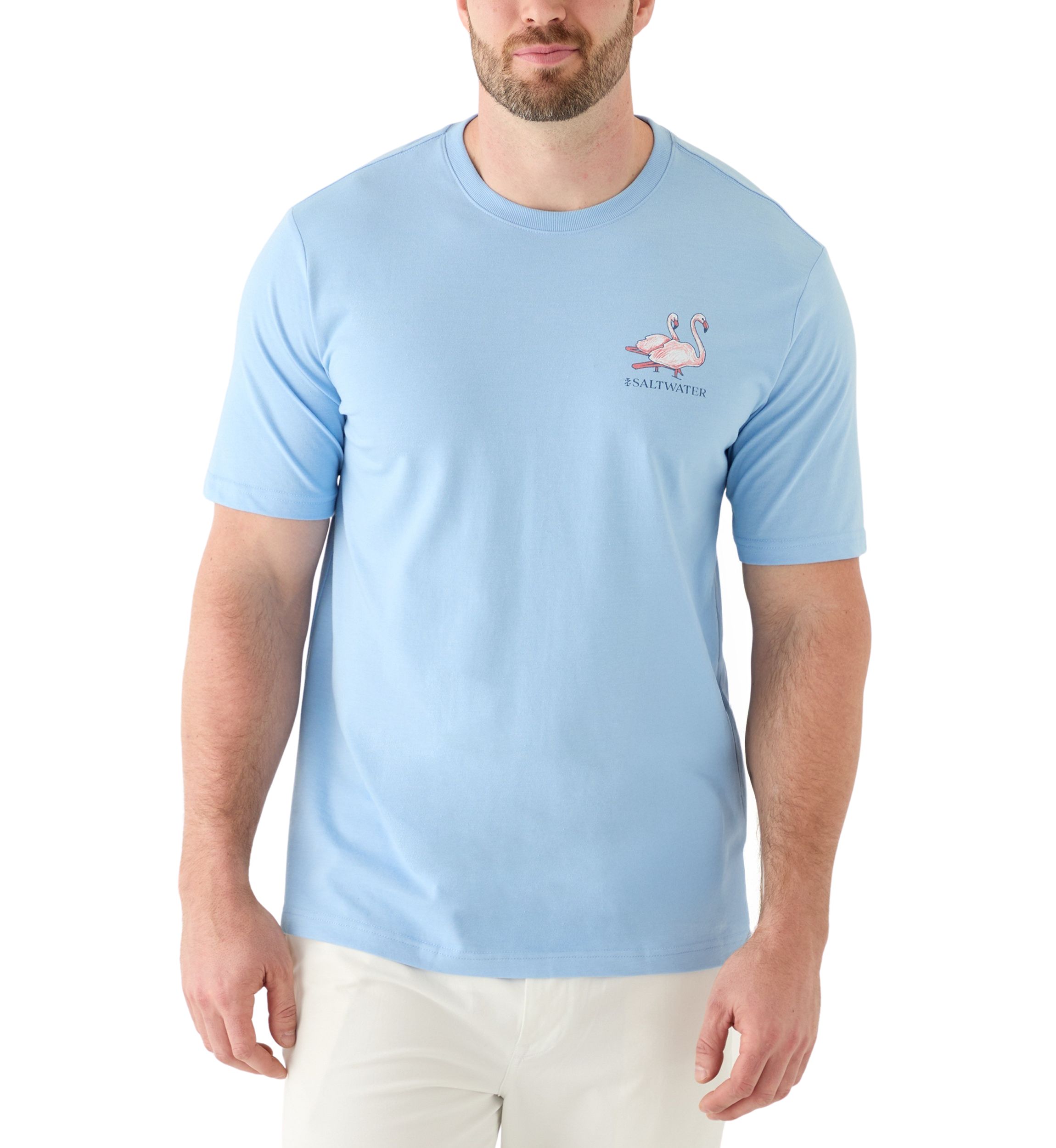 Big & Tall Saltwater Short Sleeve Graphic T-Shirt