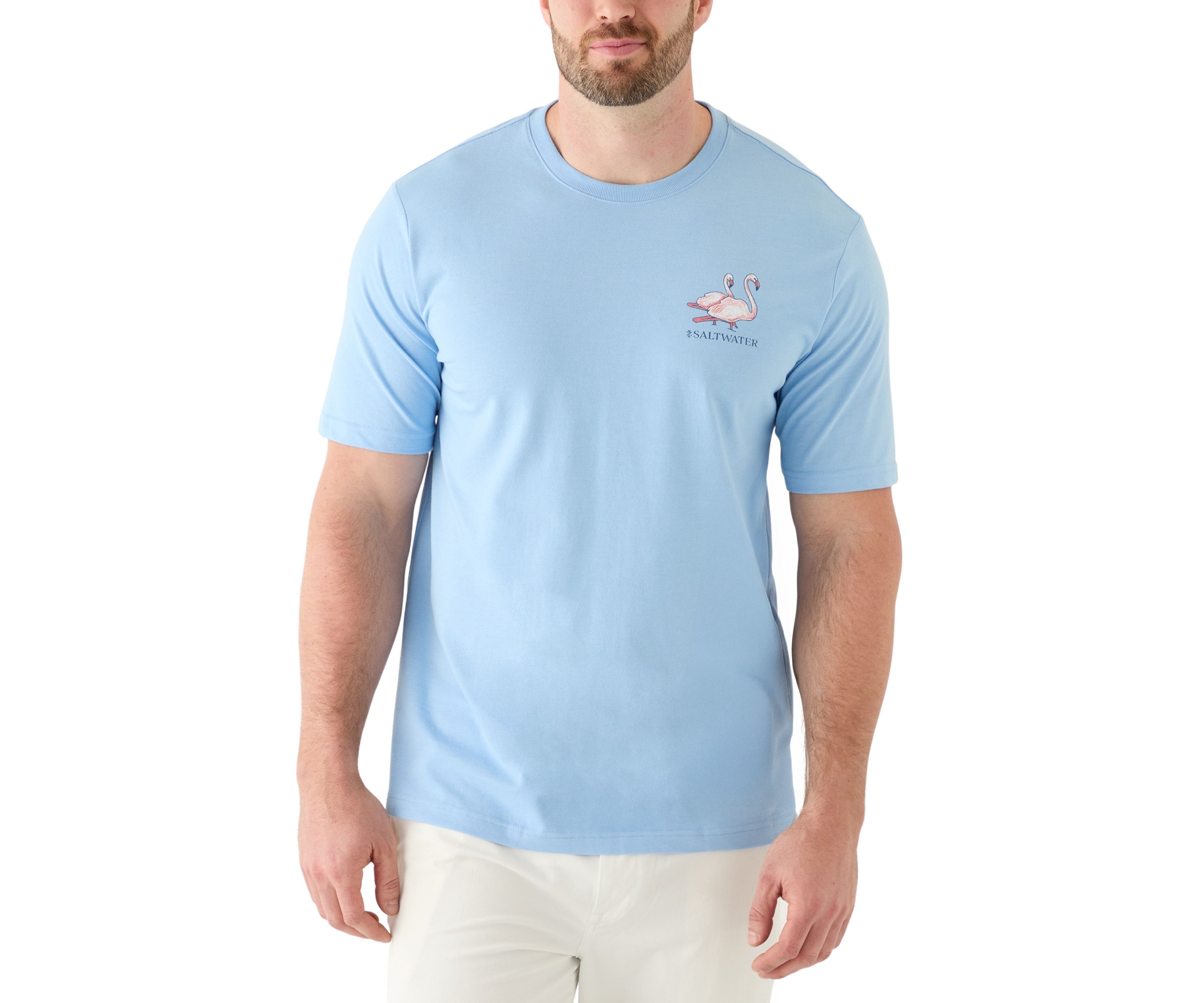 Big & Tall Saltwater Short Sleeve Graphic T-Shirt