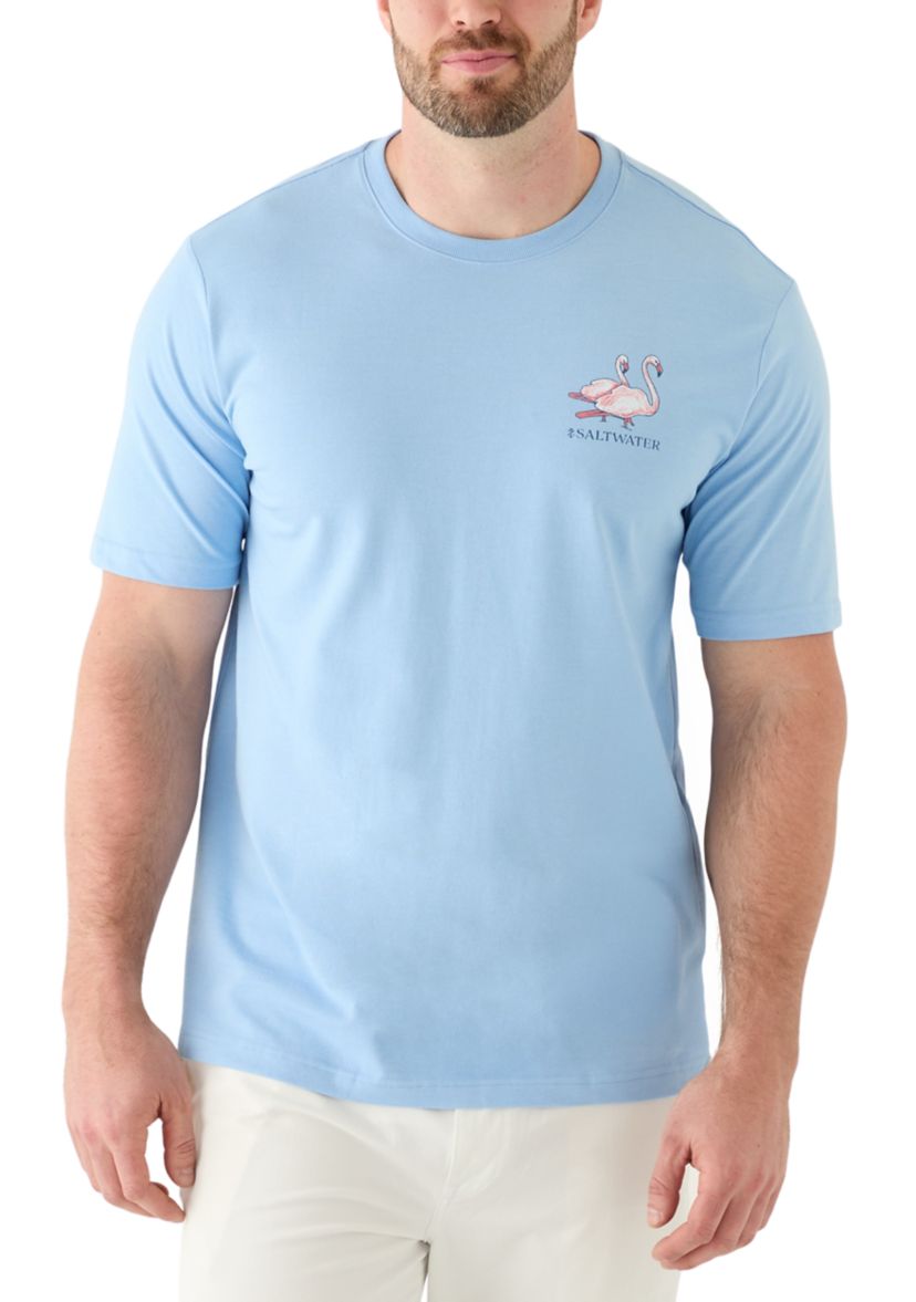 Big & Tall Saltwater Short Sleeve Graphic T-Shirt